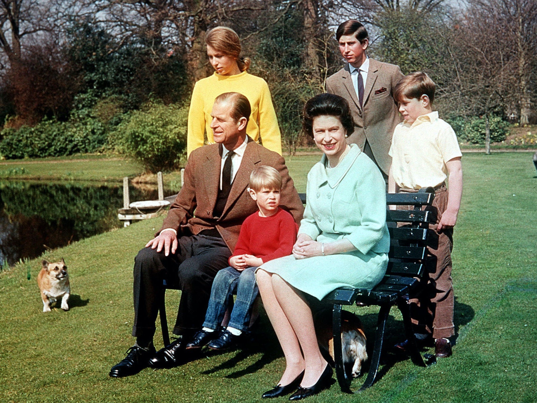 The Royal Family together in 1968