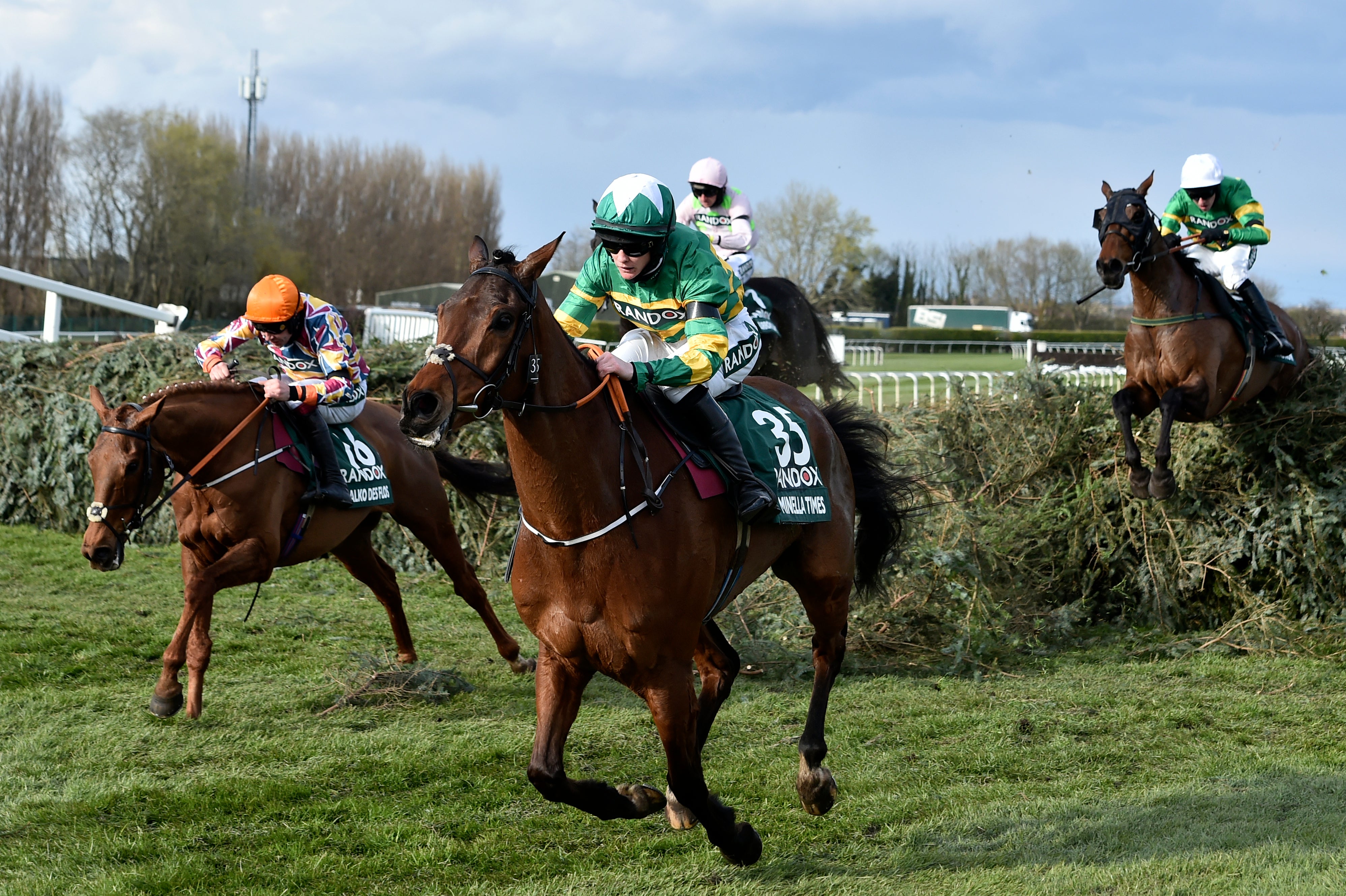 Britain Grand National Horse Racing