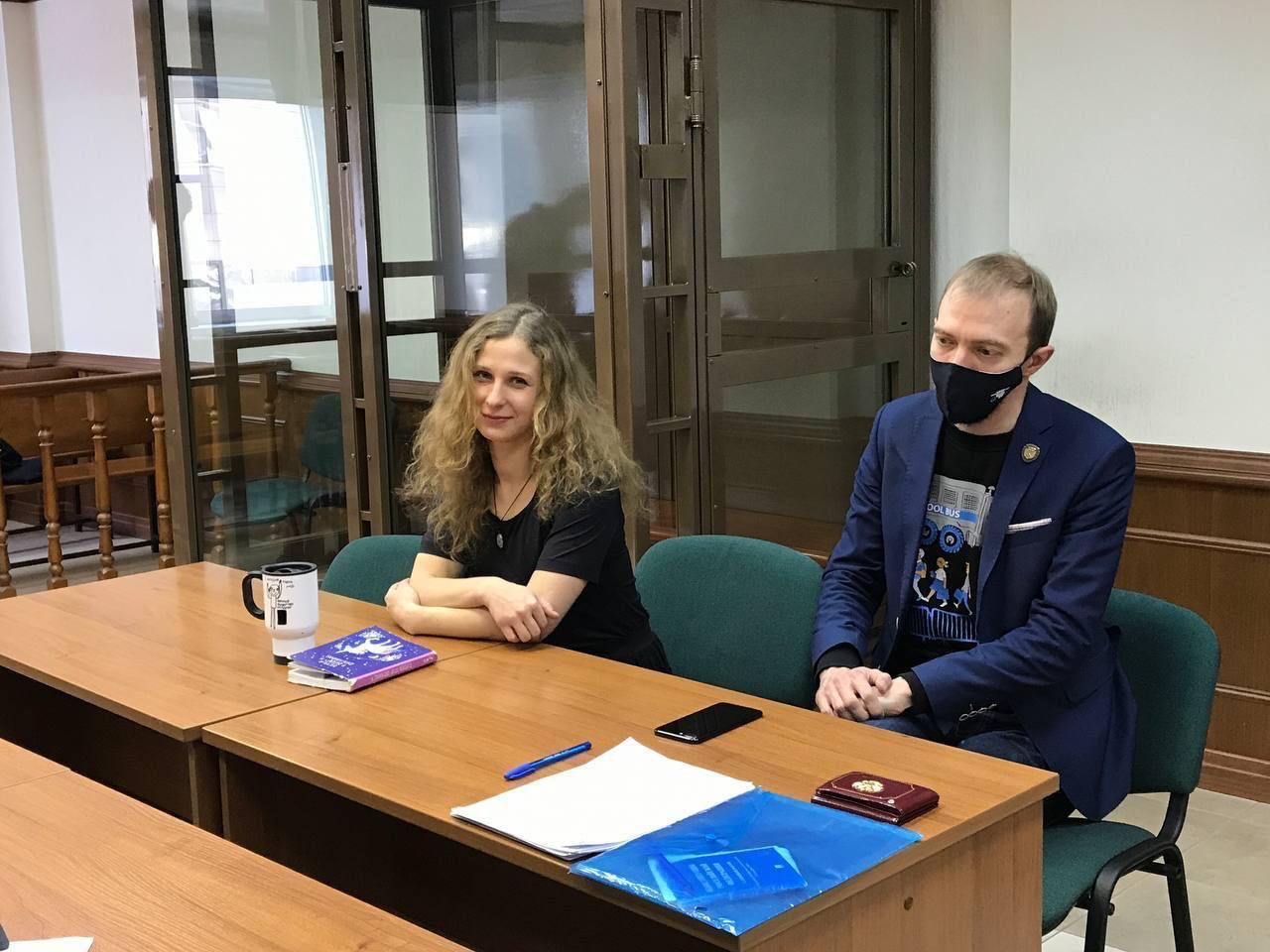 Pussy Riot’s Maria Alyokhina in court