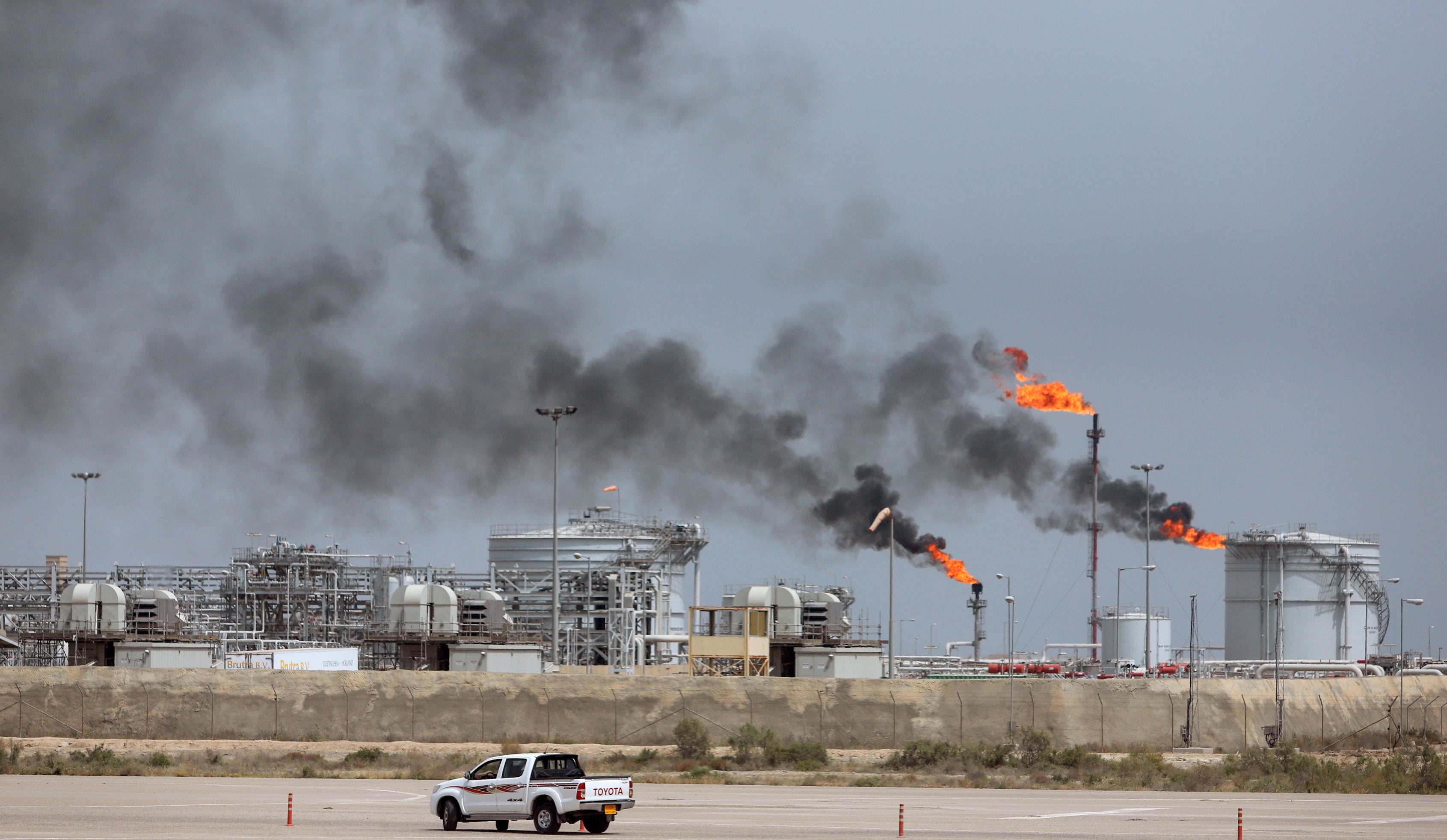 The Majnoon oilfield near Basra