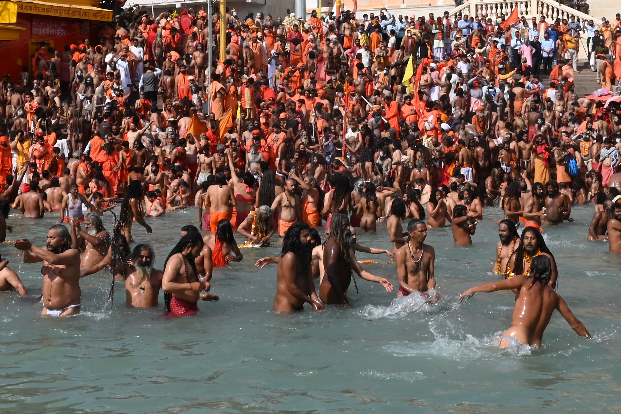 Kumbh Mela is one of the largest religious gatherings in the world