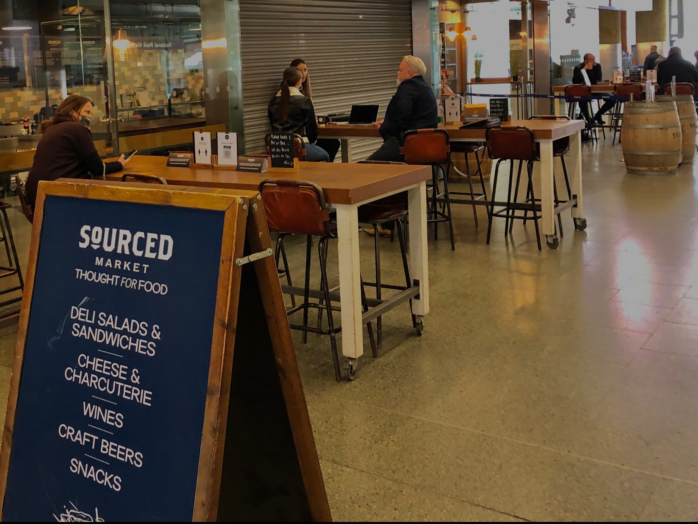 Dining out? London St Pancras International