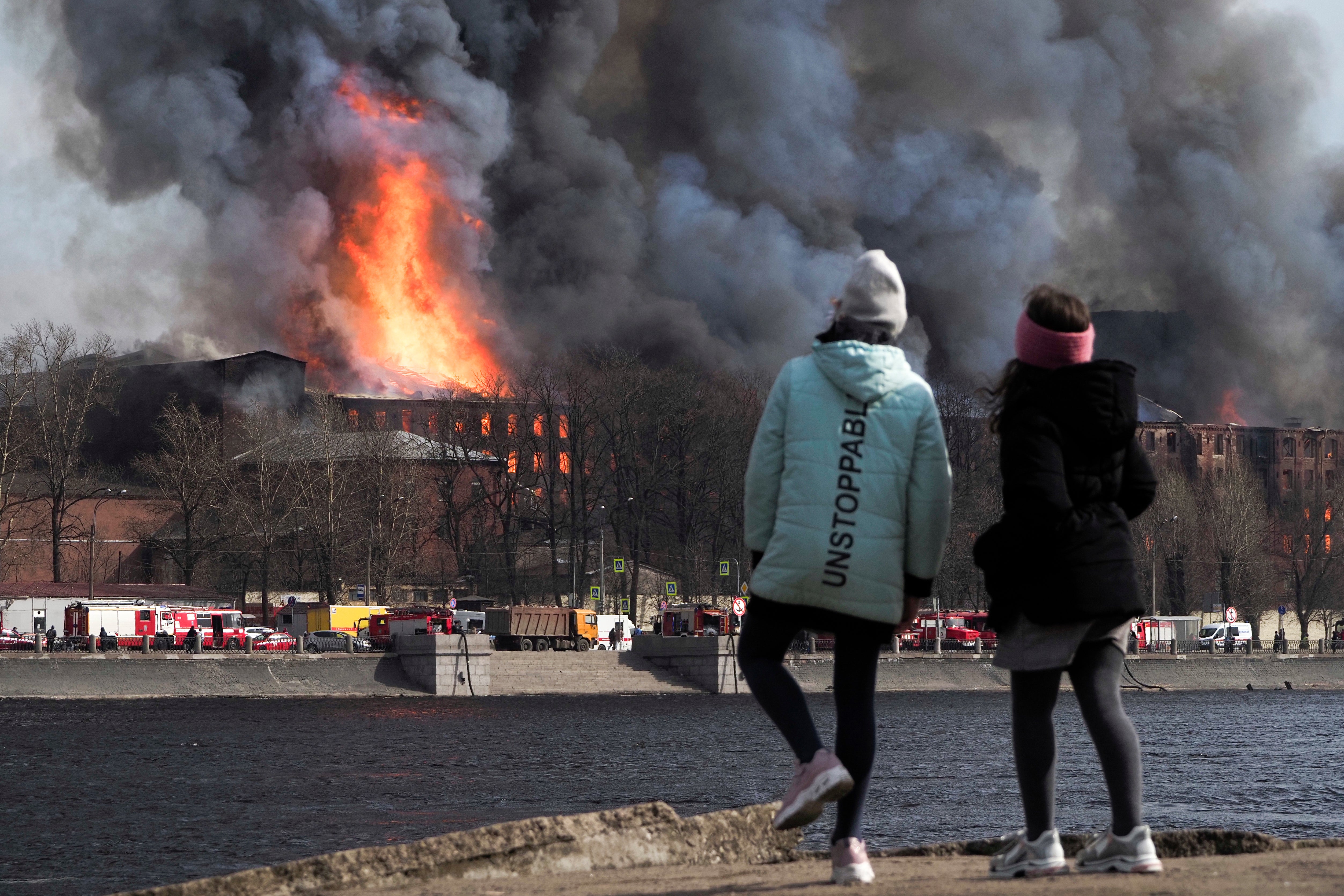 Russia Fire