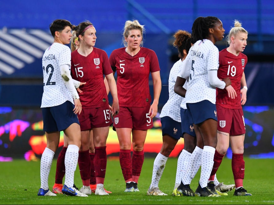 England suffered a 3-1 defeat by France