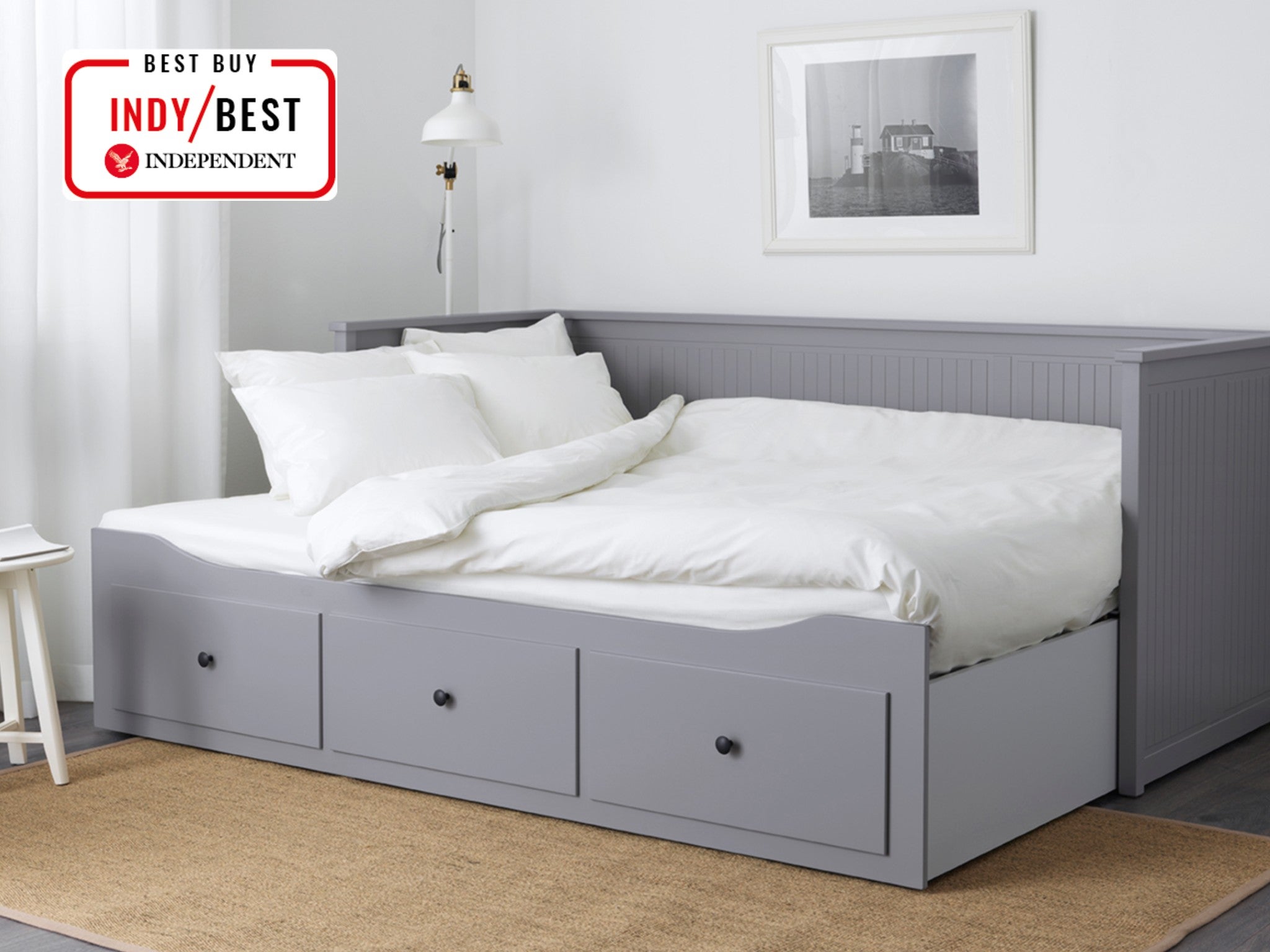 Ikea hemnes day bed with 3 drawers/2 mattresses indybest