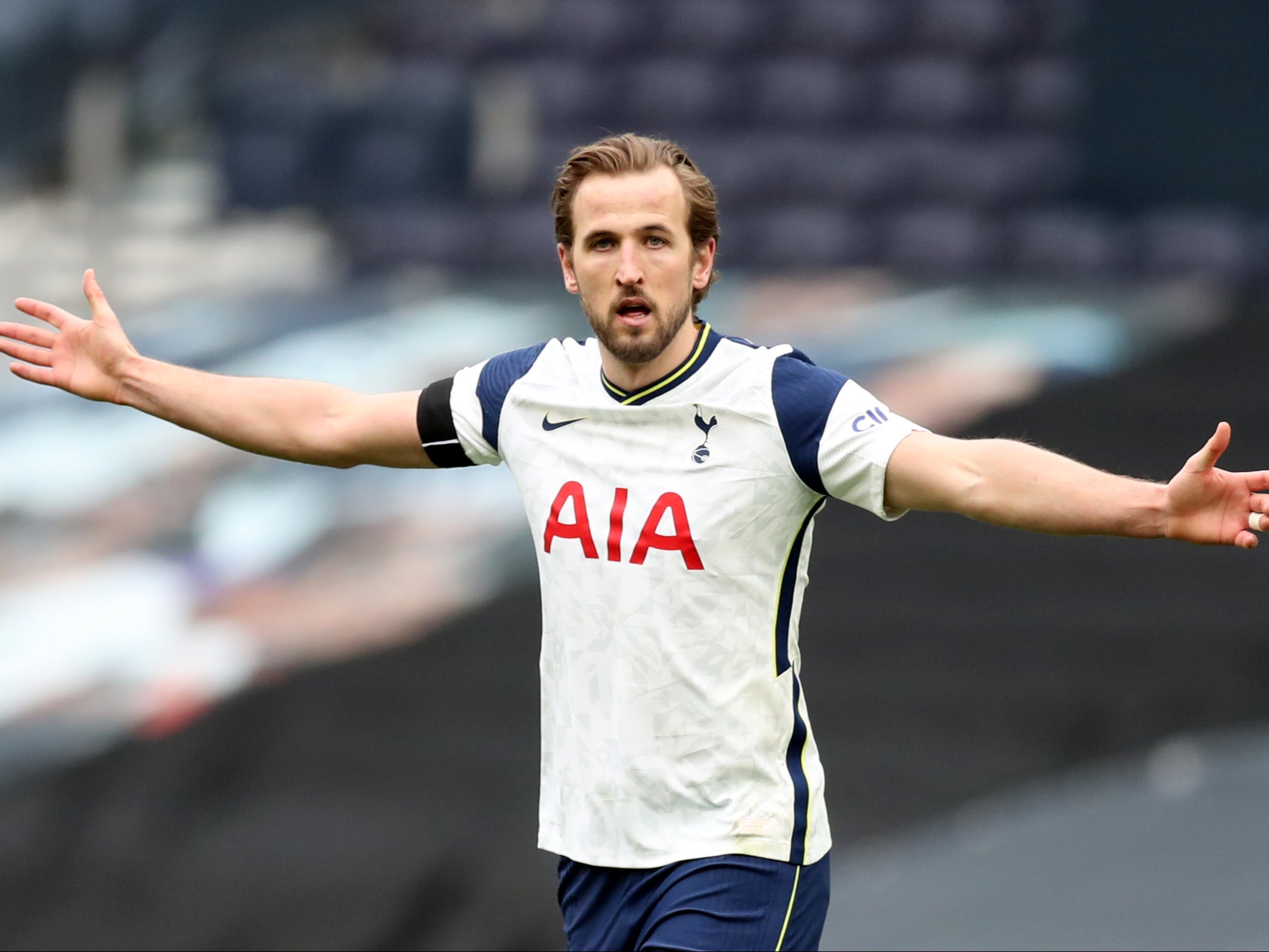 Tottenham striker Harry Kane