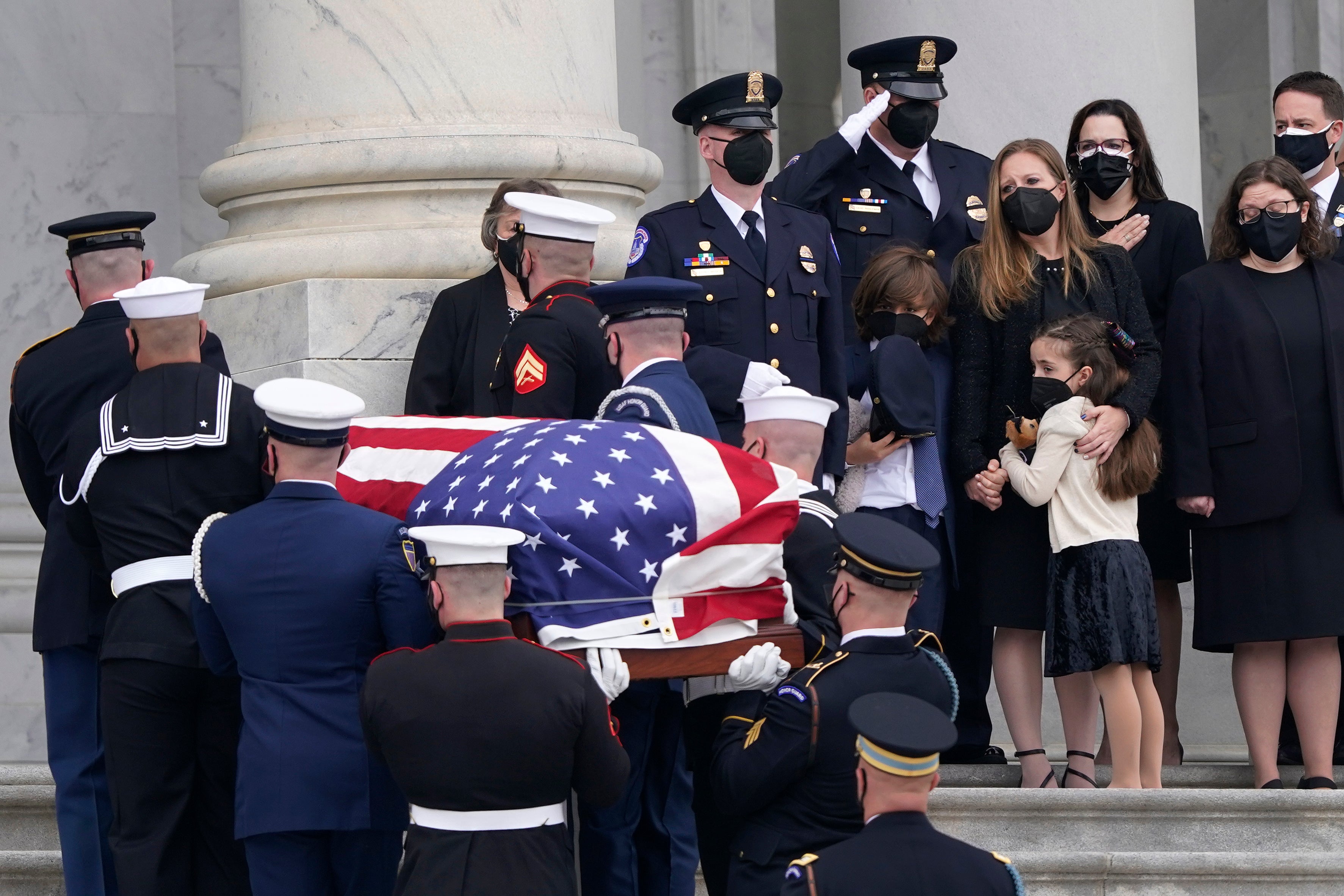 APTOPIX Capitol Lockdown Officer Killed