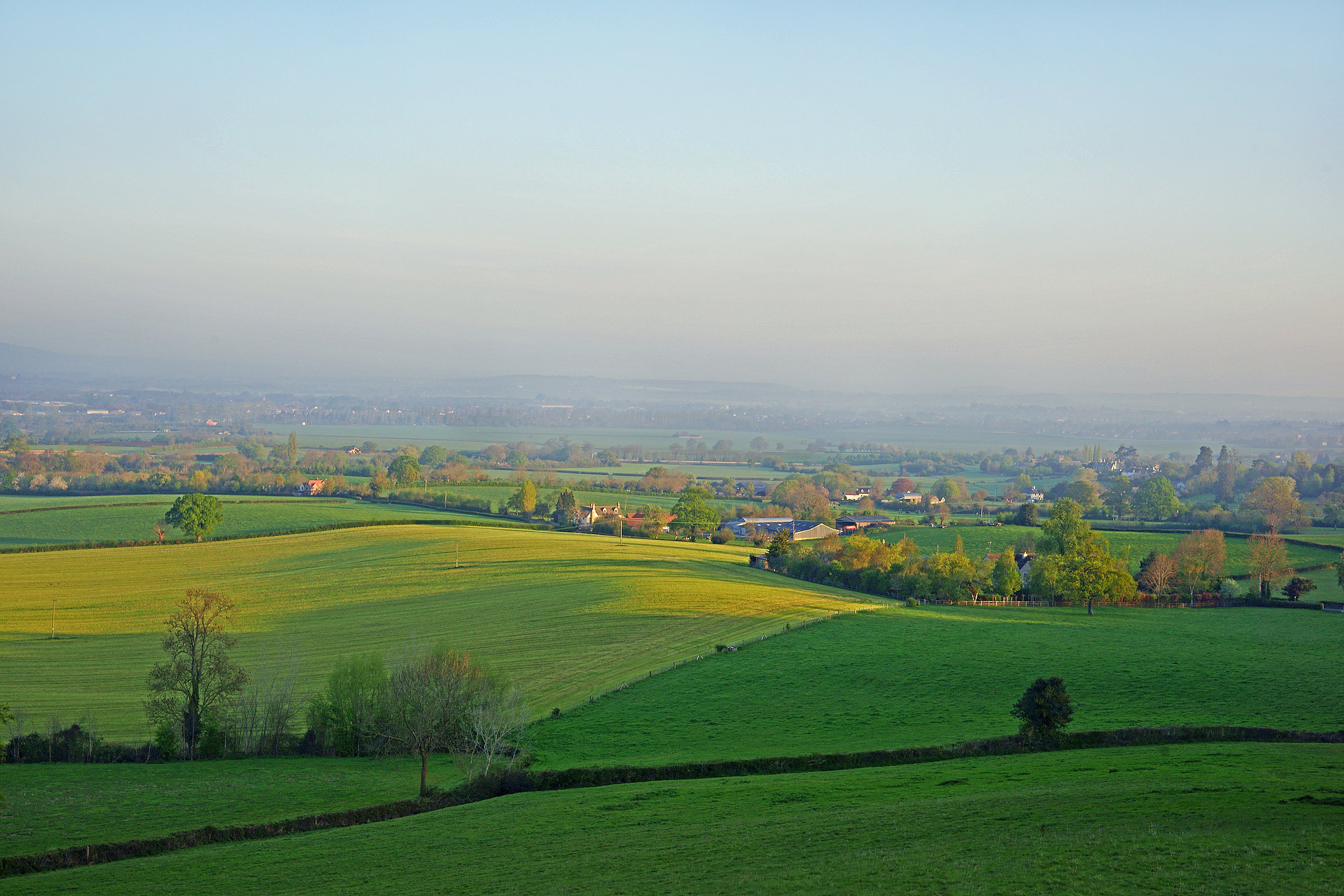 On a crisp sunny day, you can see up to 12 counties from the top