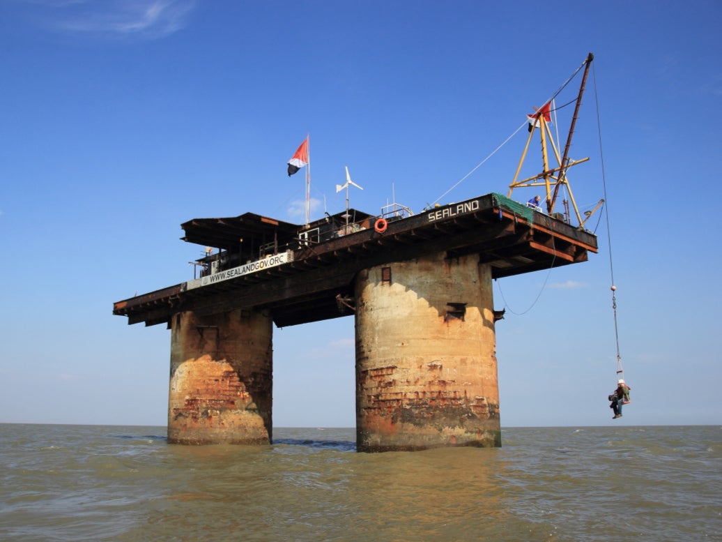 The micronation of Sealand