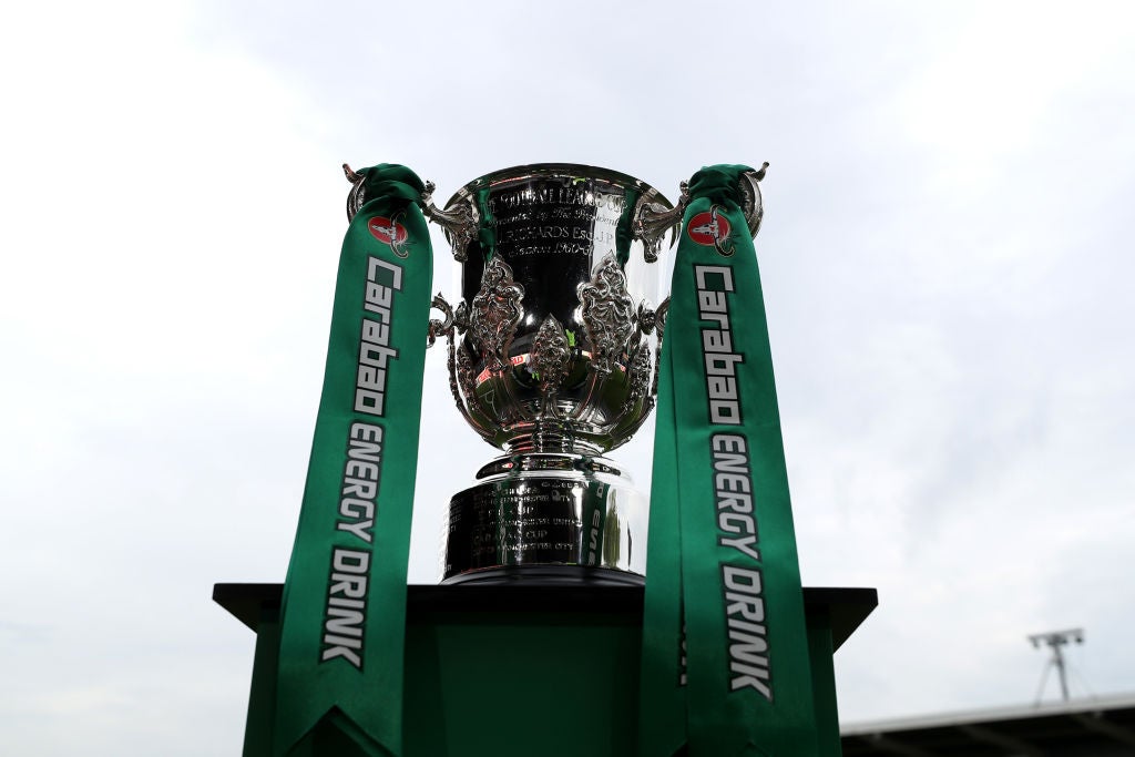 The Carabao Cup trophy