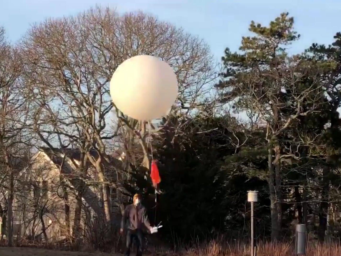 Officials at the Chatham, Massachusetts, weather station on its final day