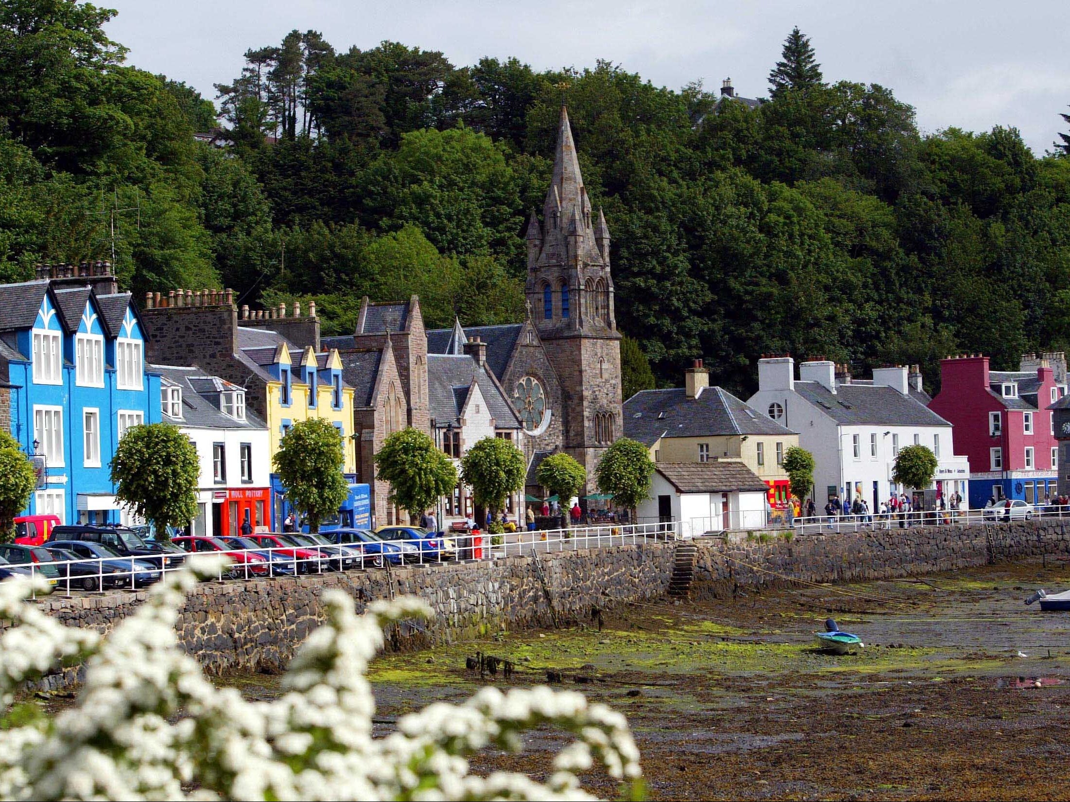 A view of the Isle of Mull in Scotland’s Western Isles, which have suffered from population decline in recent years