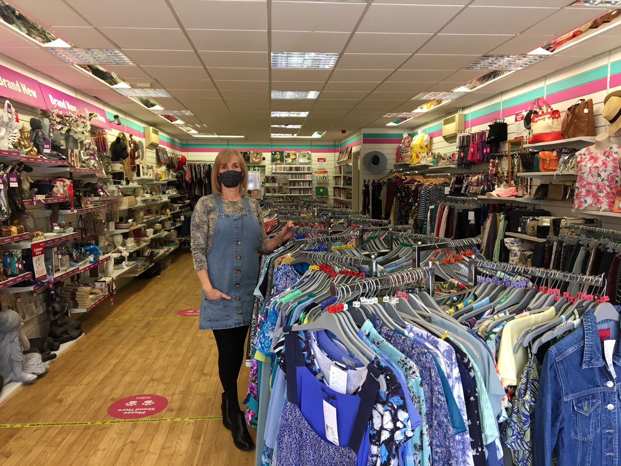 Carla Woodhead, a volunteer at the PDSA charity shop in Broomhill, Sheffield