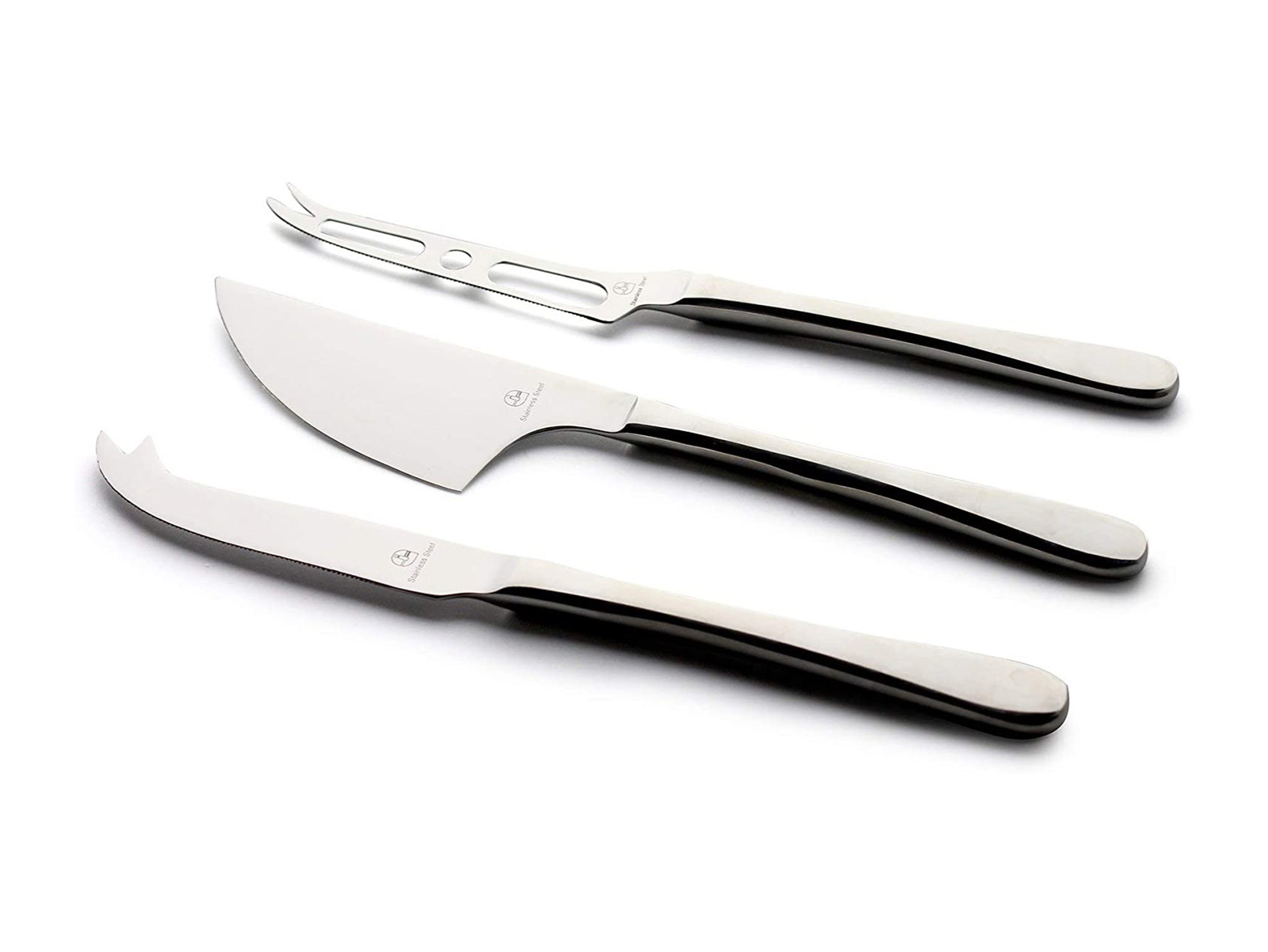 Windsor stainless steel soft and hard cheese knives