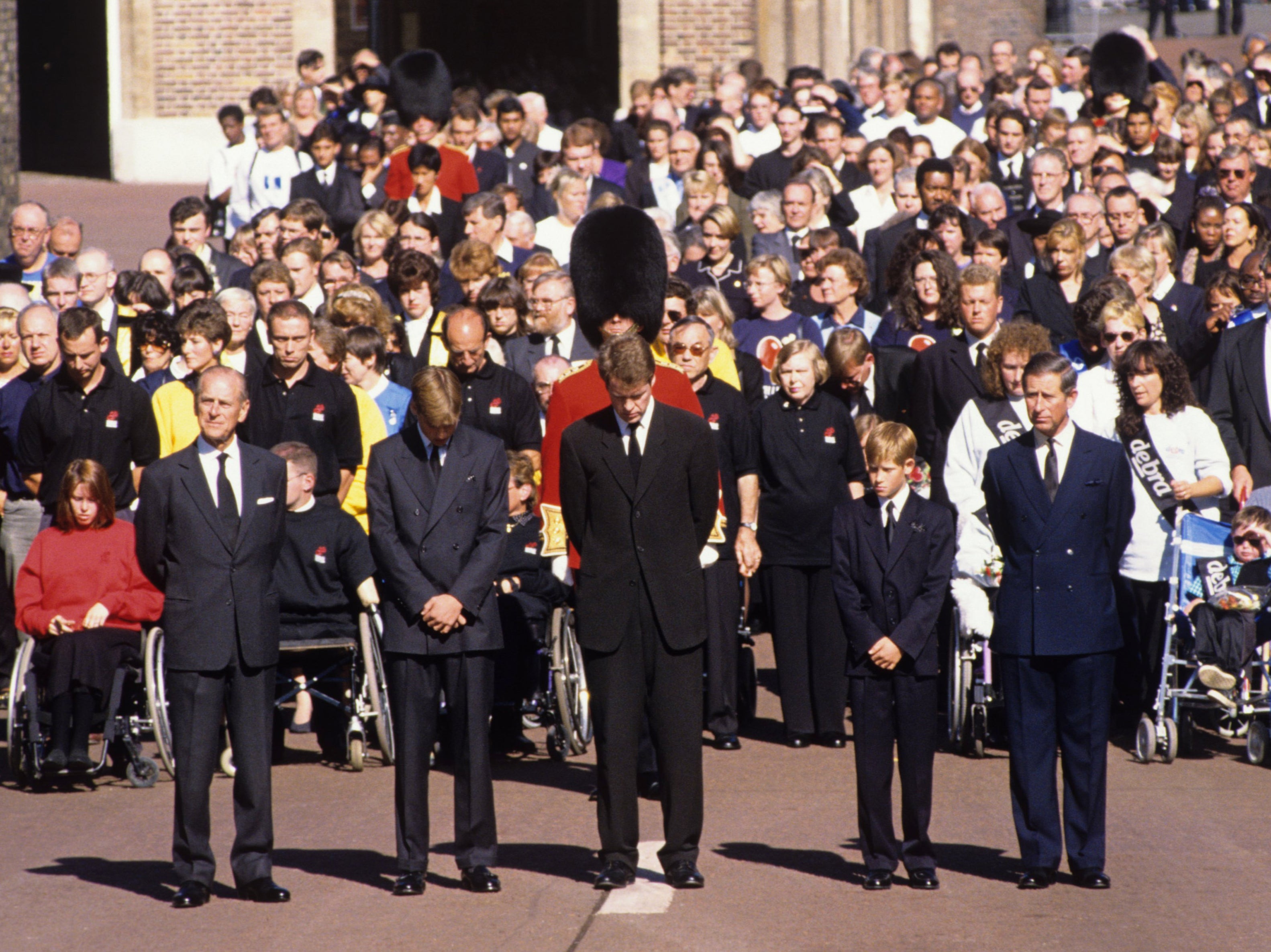 Princess Diana’s funeral, in 1997, was the first major royal ceremonial funeral since that of Queen Mary in 1953