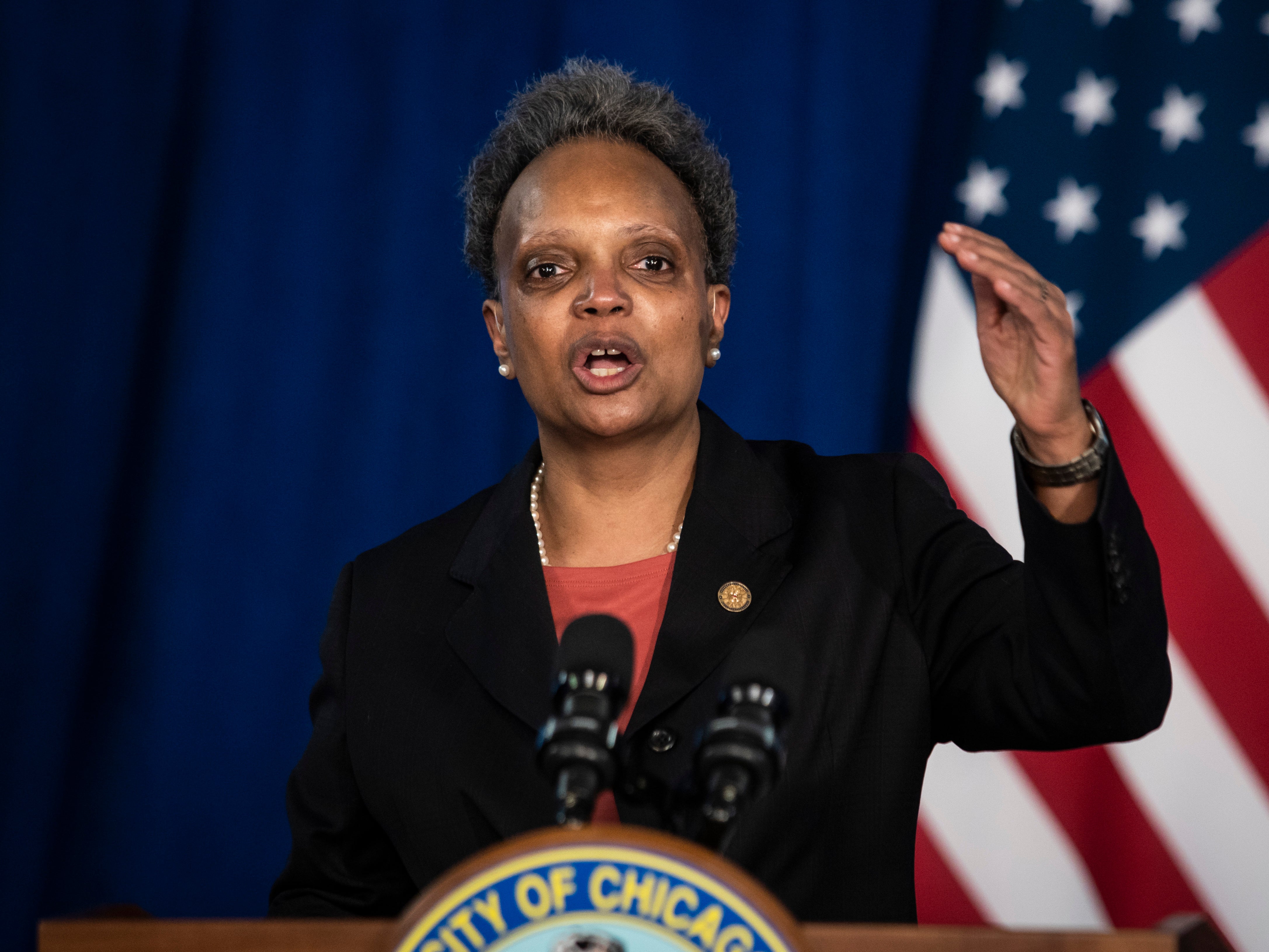 Chicago mayor Lori Lightfoot