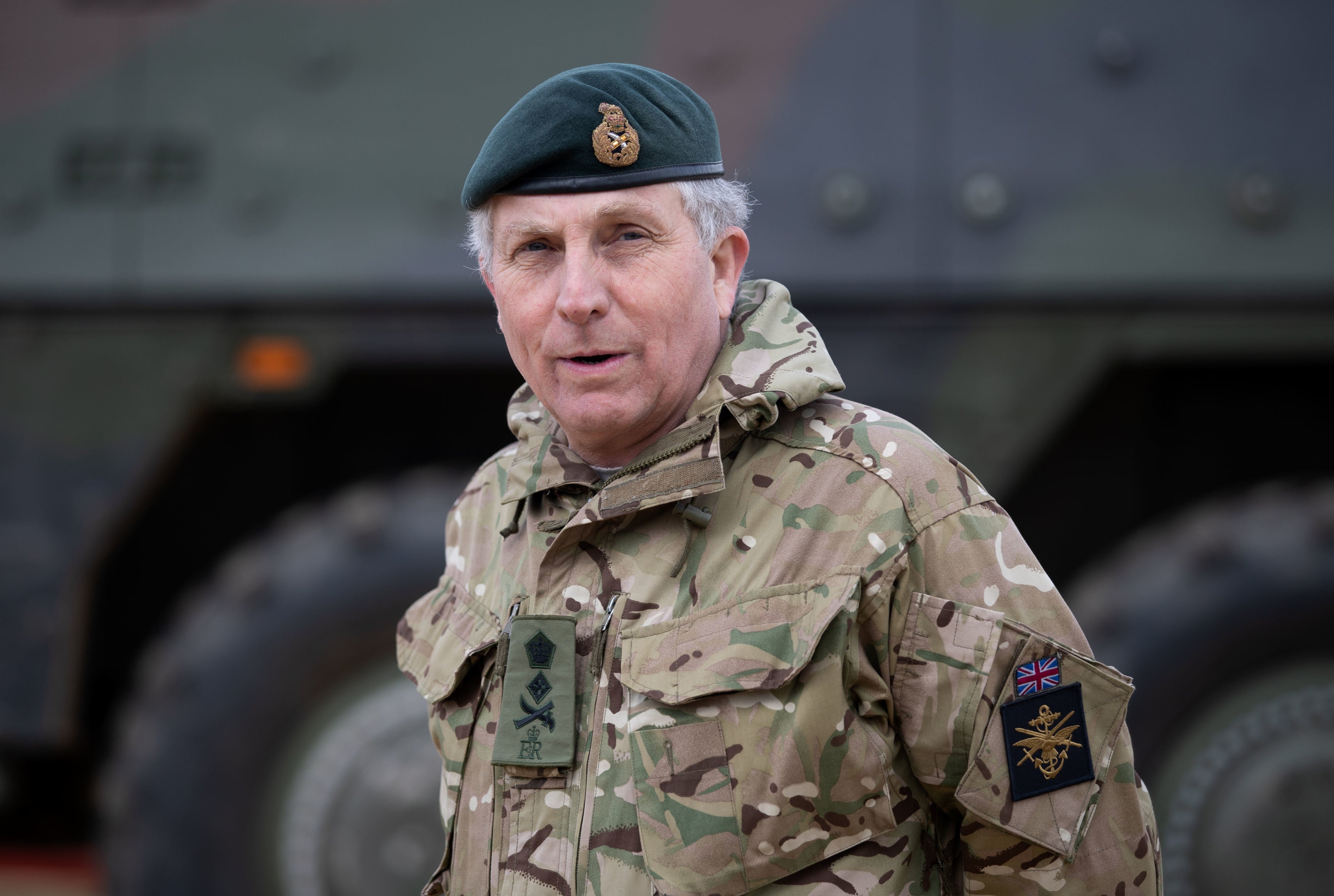 Great pride: General Sir Nick Carter