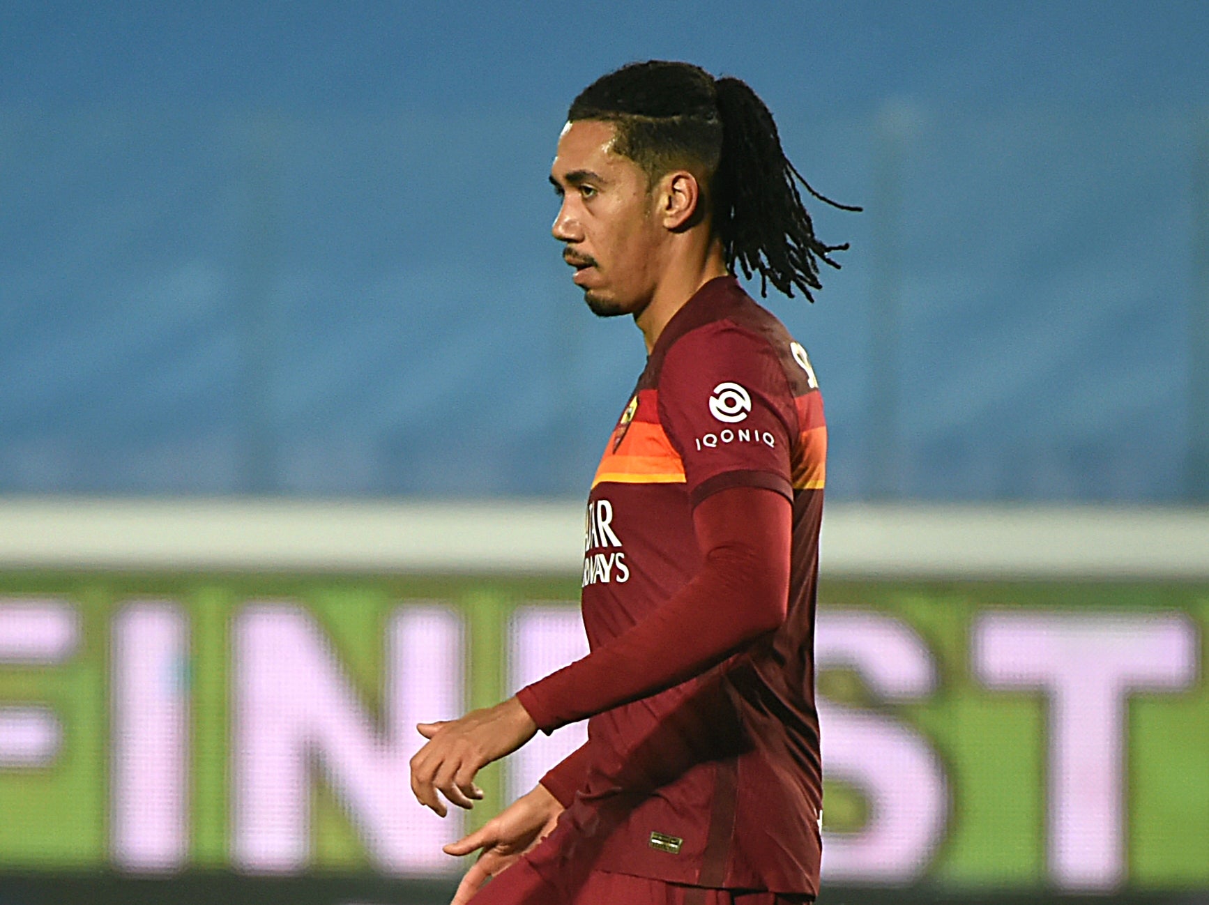 Roma centre-back Chris Smalling