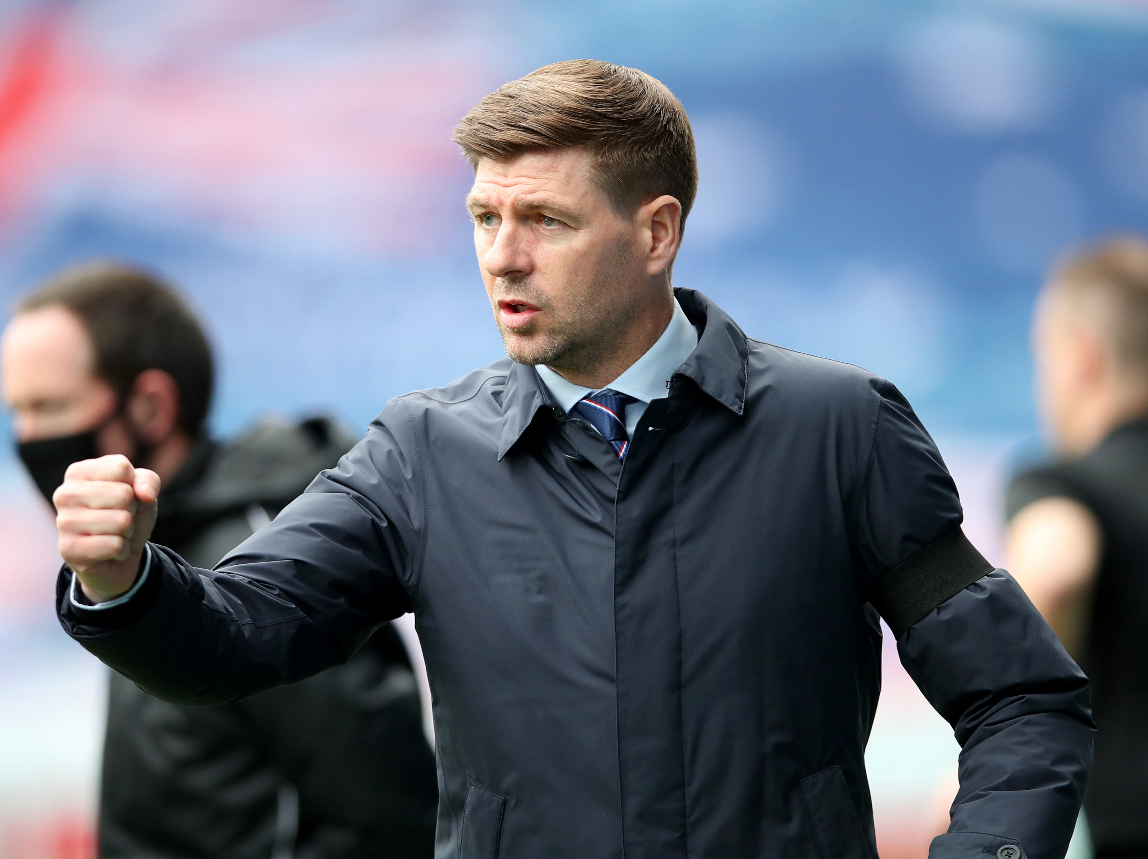 Rangers coach Steven Gerrard