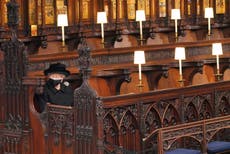 Social media reacts to ‘heartbreaking’ image of Queen sitting alone at Prince Philip’s funeral