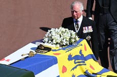Kate Middleton and Prince Charles share tender moment after Prince Philip’s funeral