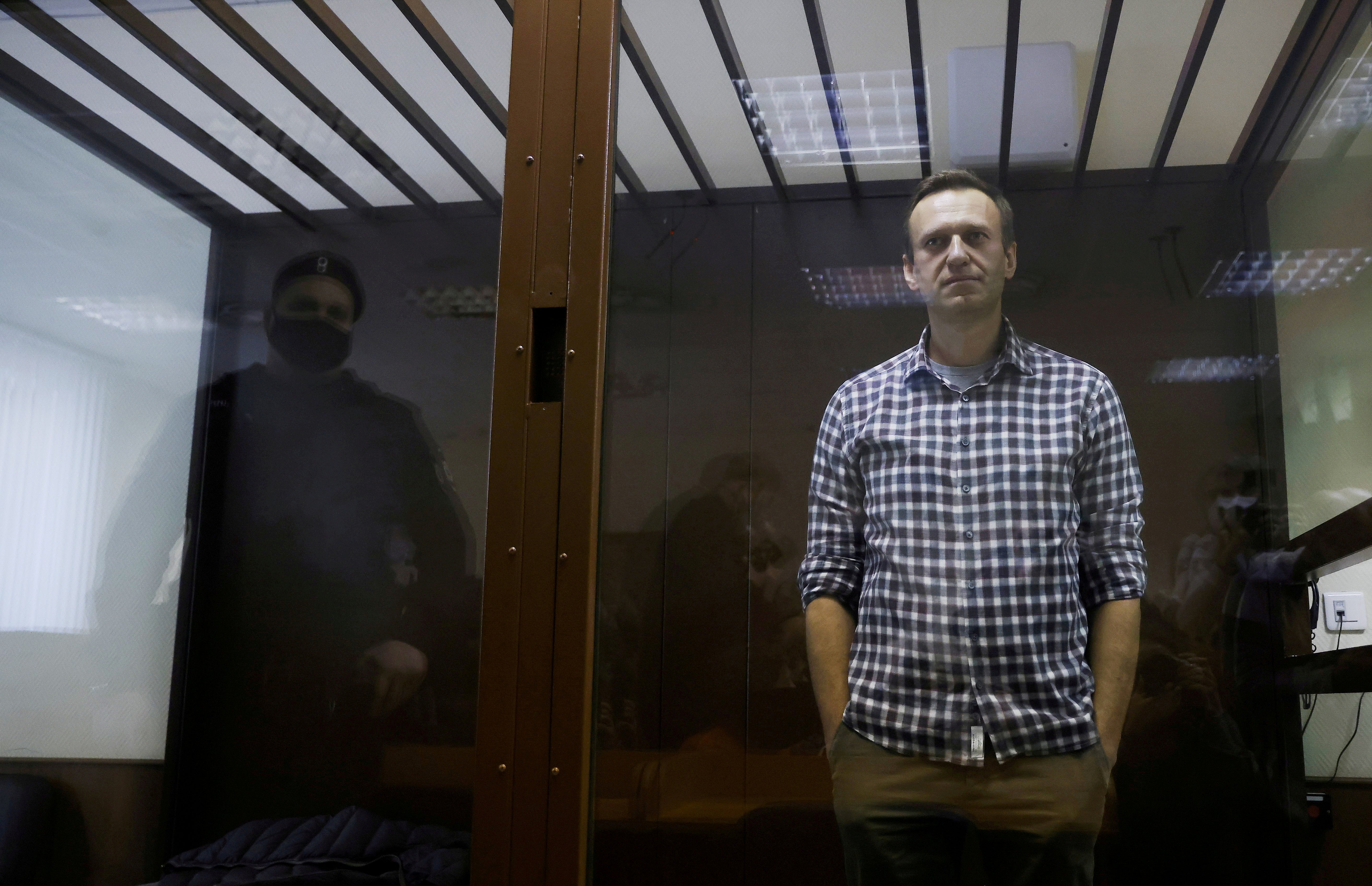 Russian opposition leader Alexei Navalny