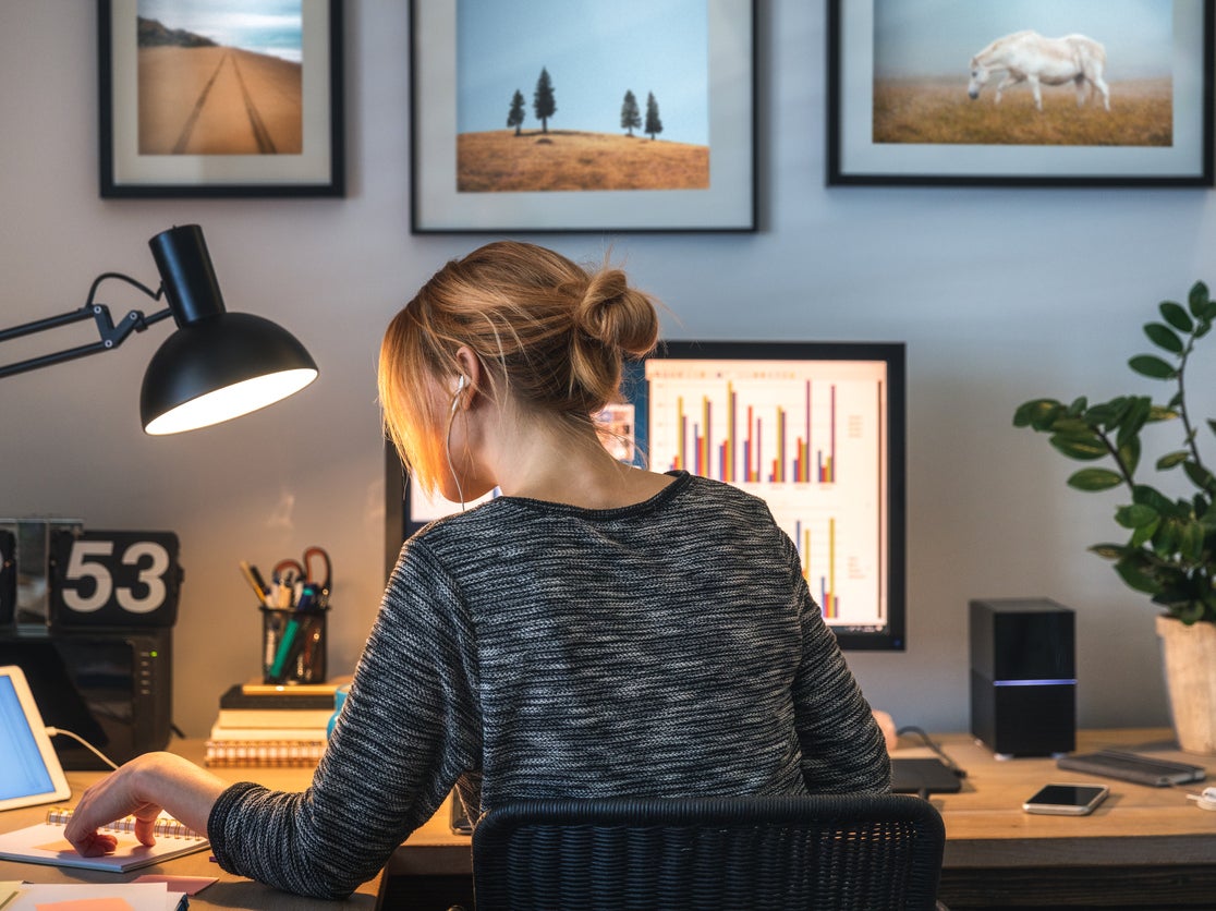 People who mainly worked from home in 2020 worked longer hours and took fewer sick days on average compared to people who never worked from home, said the Office for National Statistics