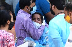 India endures deadliest day of year with 1,700 Covid deaths as vaccine offered to all adults from May