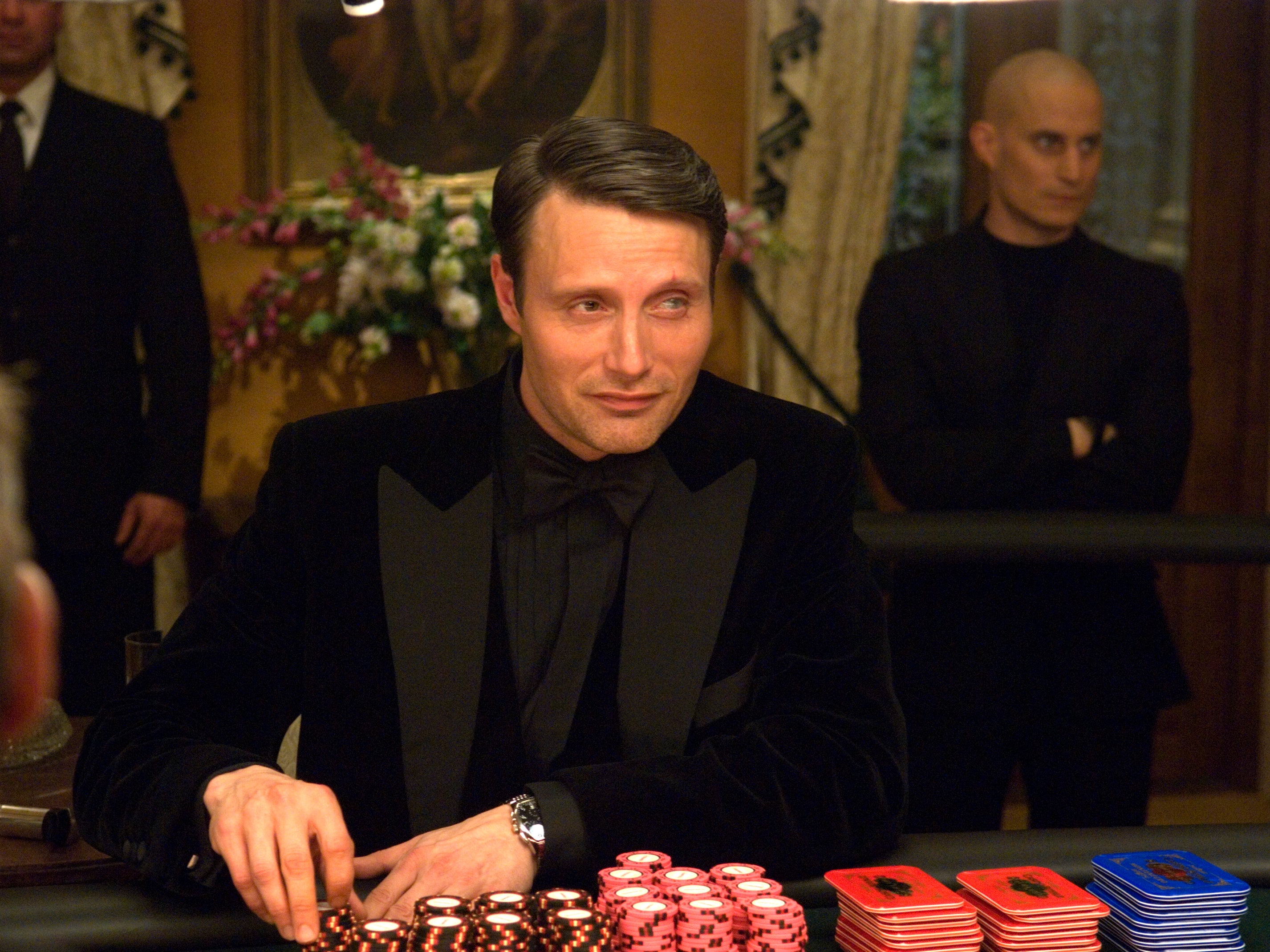 Mads Mikkelsen as Le Chiffre in Casino Royale