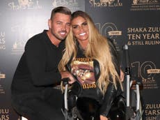 Katie Price engaged for eighth time to Carl Woods