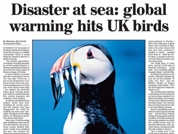 Earth Day 2021: A look back at The Independent’s three decades of climate crisis coverage