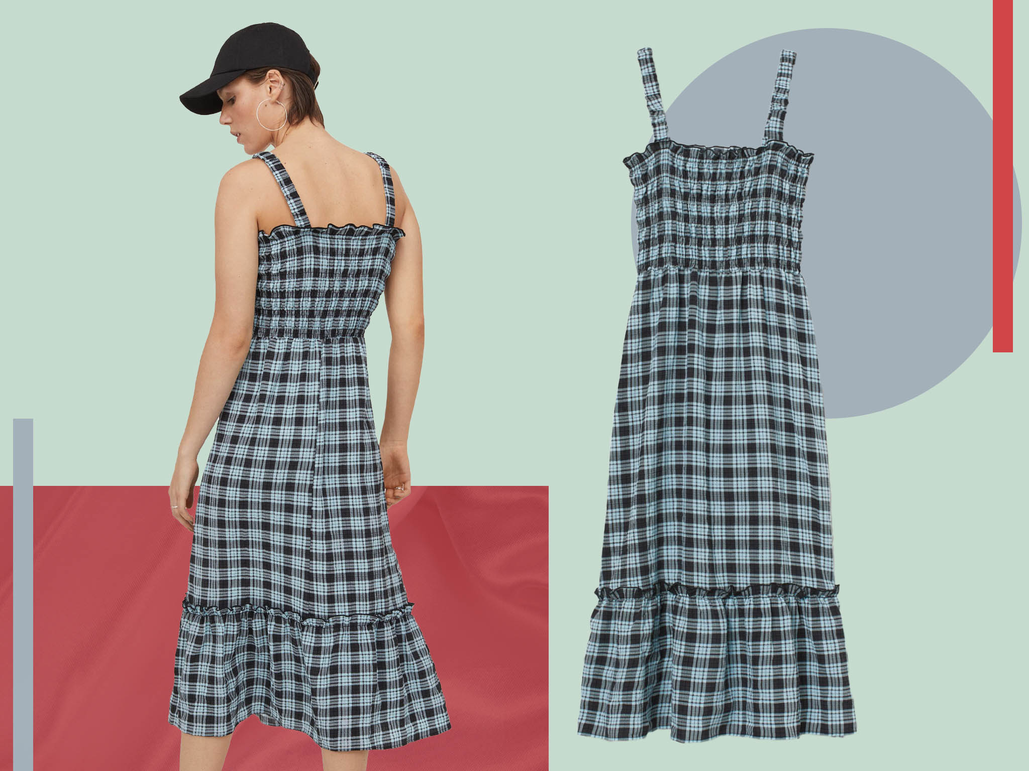 The original is £215 and has been seen on the likes of Rochelle Hulmes on ‘This Morning’