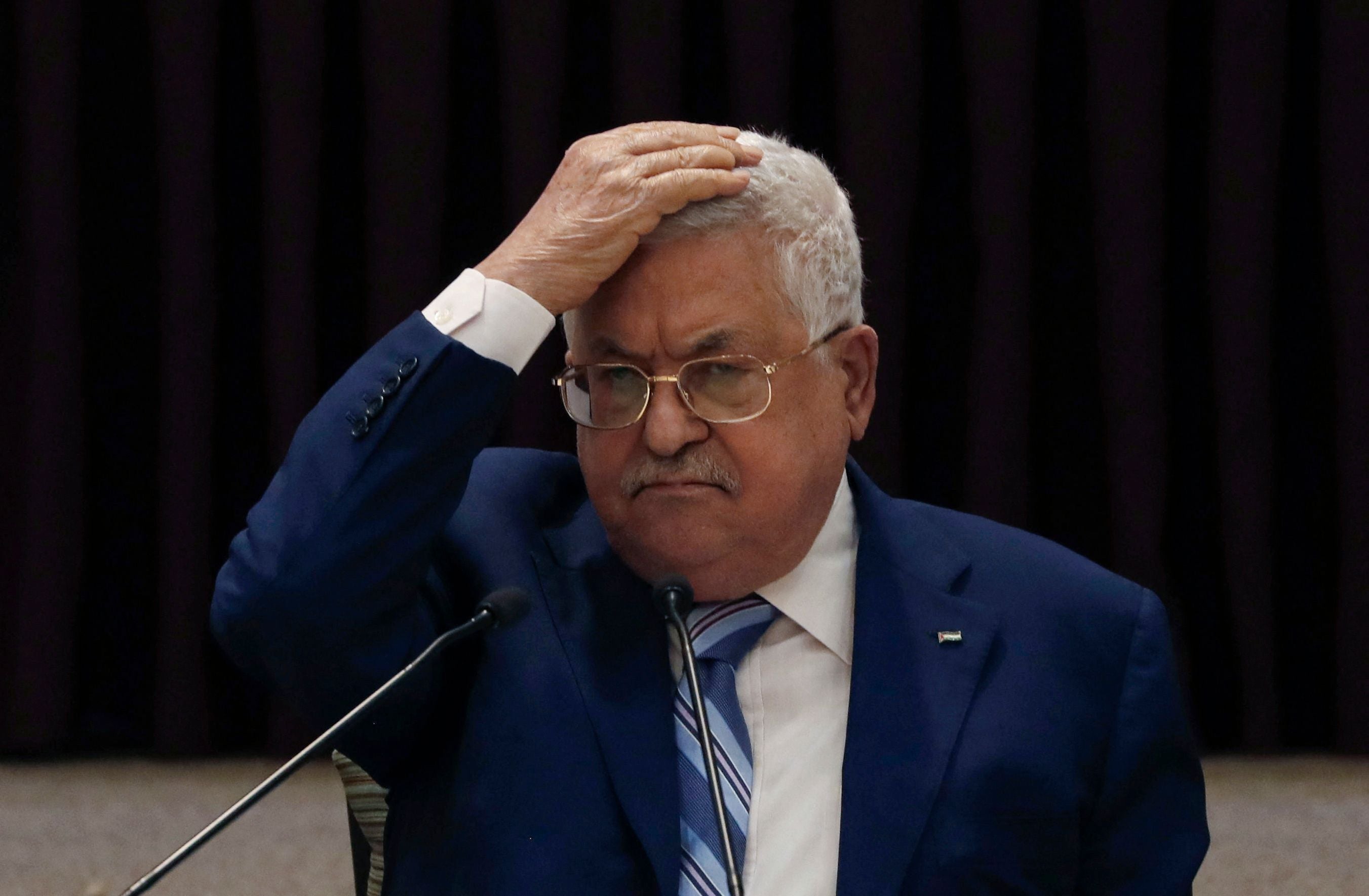 Palestinian President Mahmoud Abbas