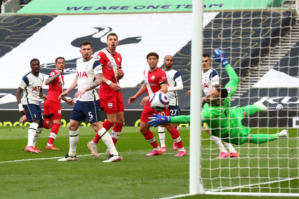 Ings opened the scoring for Southampton in the first-half