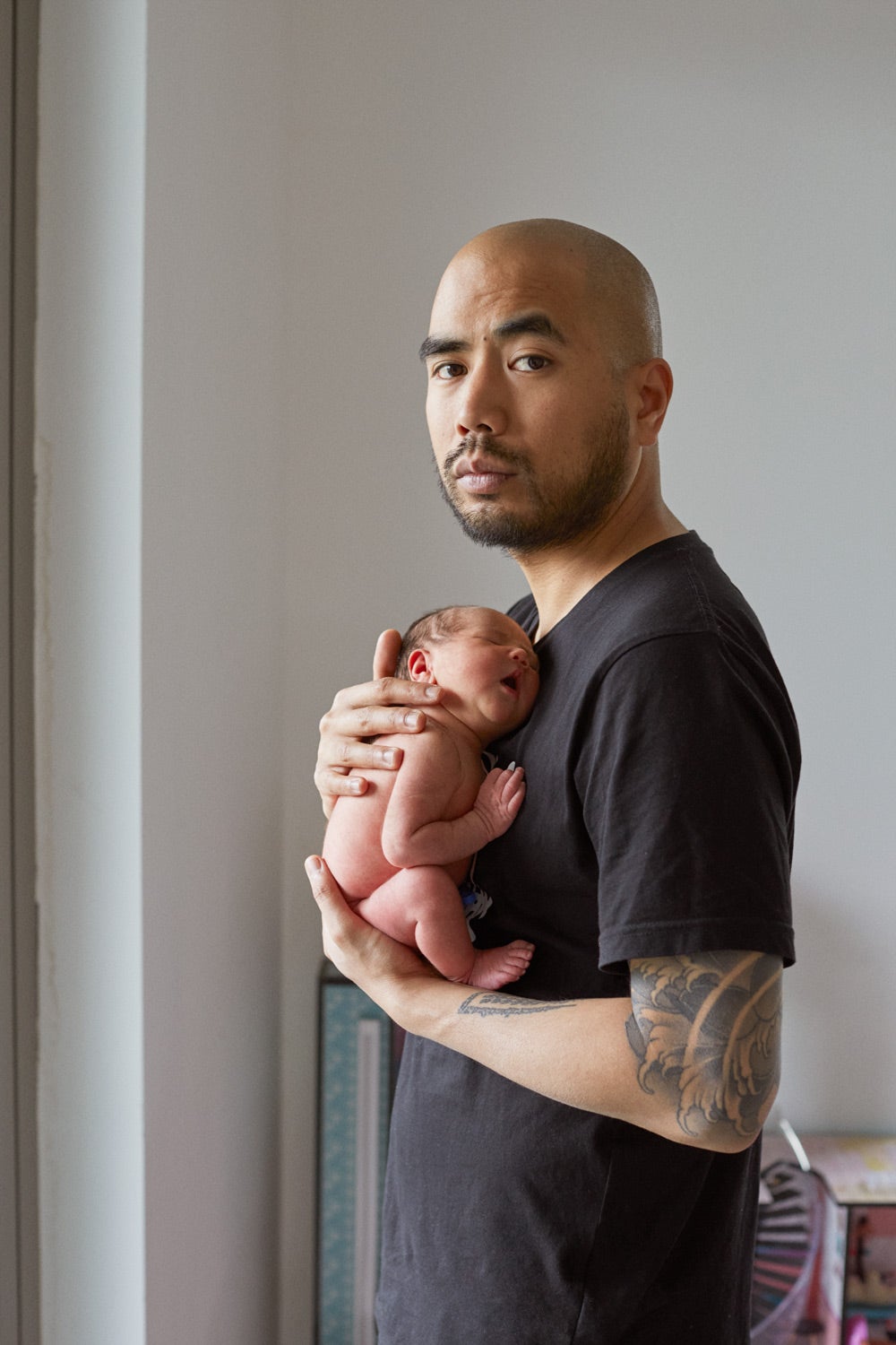 ‘I was arrested for doing a graffiti mission the day before my wedding – I made it out a few hours before the ceremony – but when my first child was born, that was it. I promised my wife I was done. There are four kids now looking up to me. It’s what I signed up for. They need me and I’m hungry for it. Can you imagine the amount of times I hear “Daddy” each day? This is my life and I love it.'