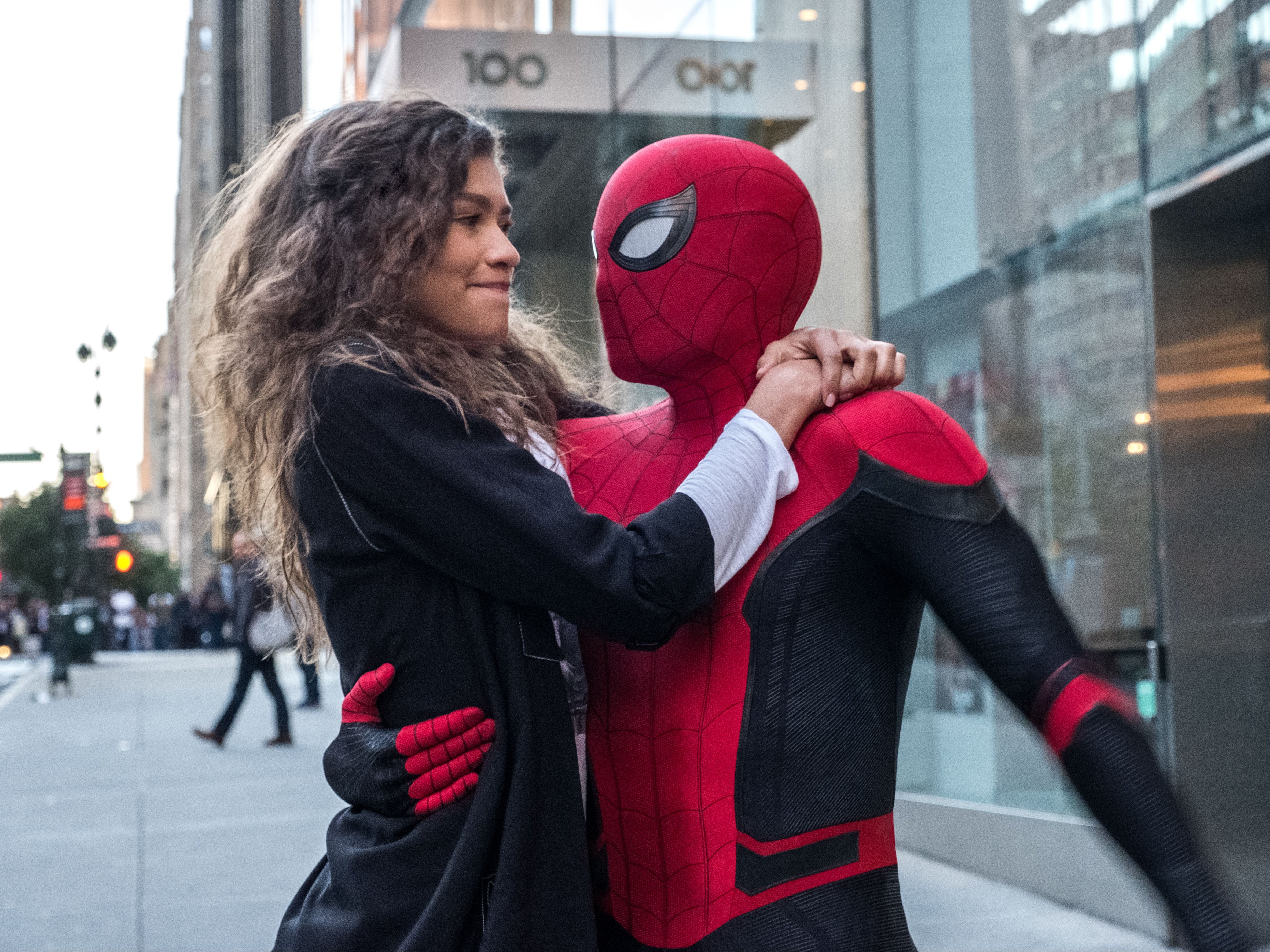 Zendaya and Tom Holland in ‘Spider-Man: Far from Home’