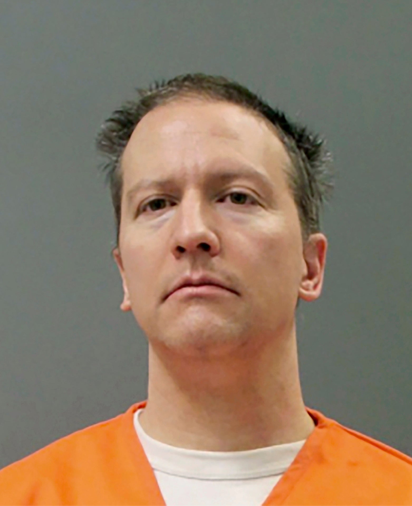 Former Minneapolis police officer Derek Chauvin, pictured here in a police booking photo, was convicted Tuesday, April 20 of murder and manslaughter in the 2020 death of George Floyd.