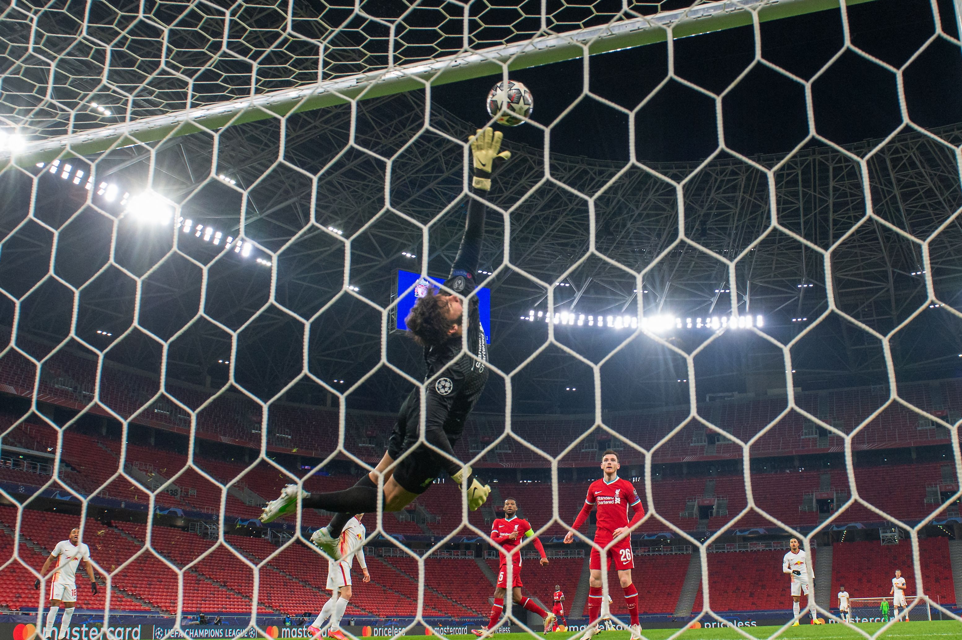 The Puskas Arena hosted both legs of Liverpool’s Champions League tie with Red Bull Leipzig