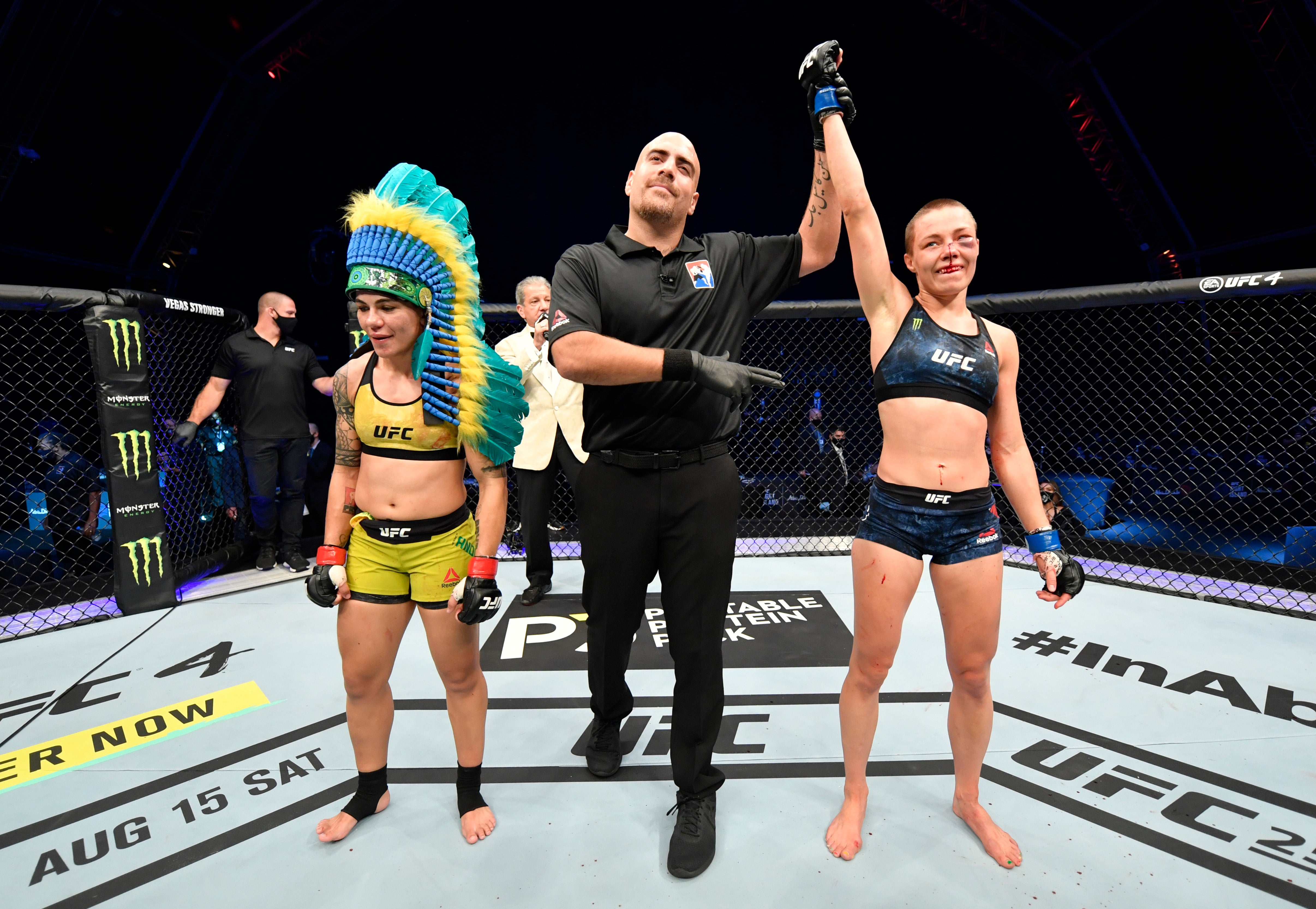 Namajunas outpointed Andrade last year to avenge a knockout defeat by the Brazilian