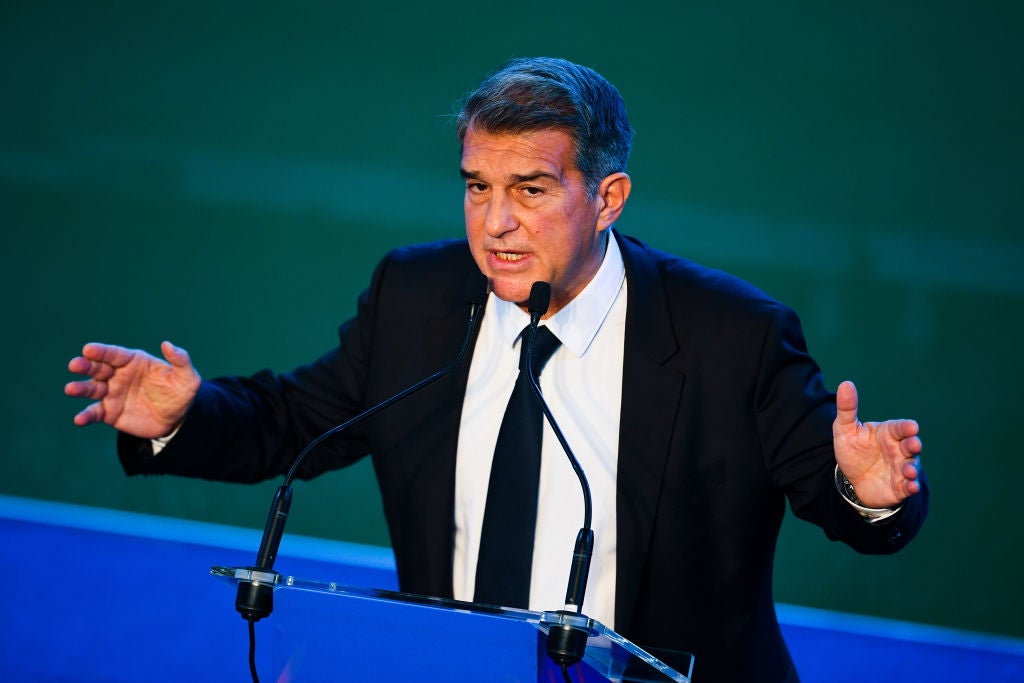 Joan Laporta still has hopes of the ESL going ahead