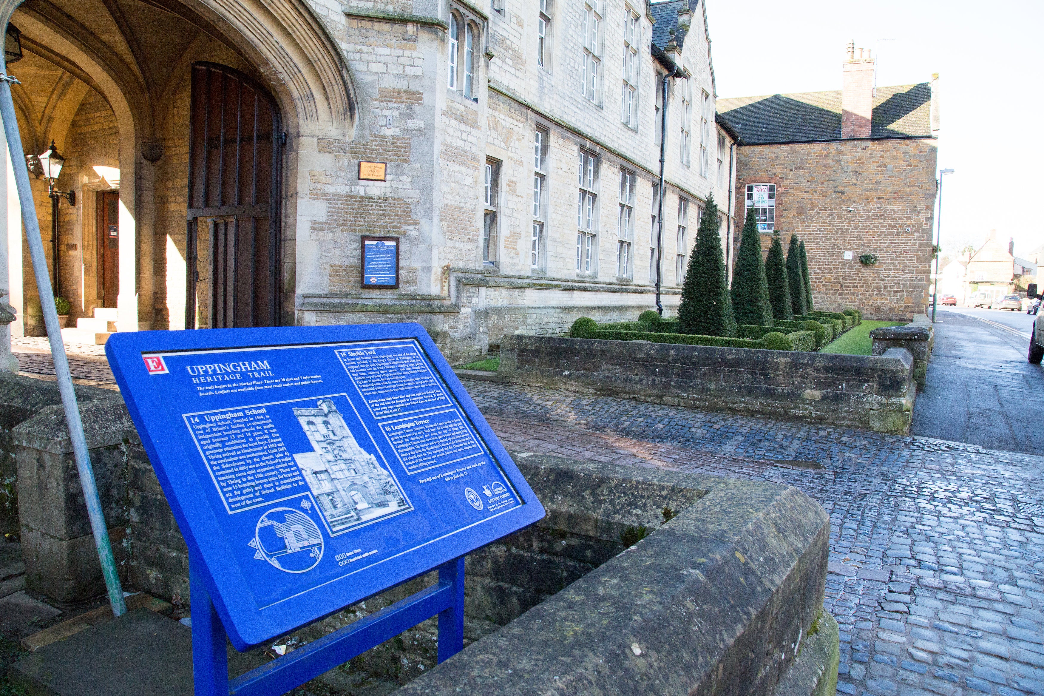 Follow the Uppingham heritage trail