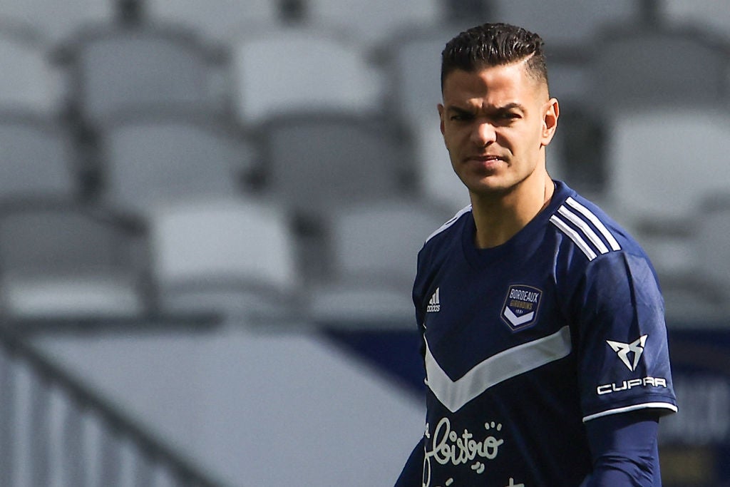 Bordeaux forward Hatem Ben Arfa