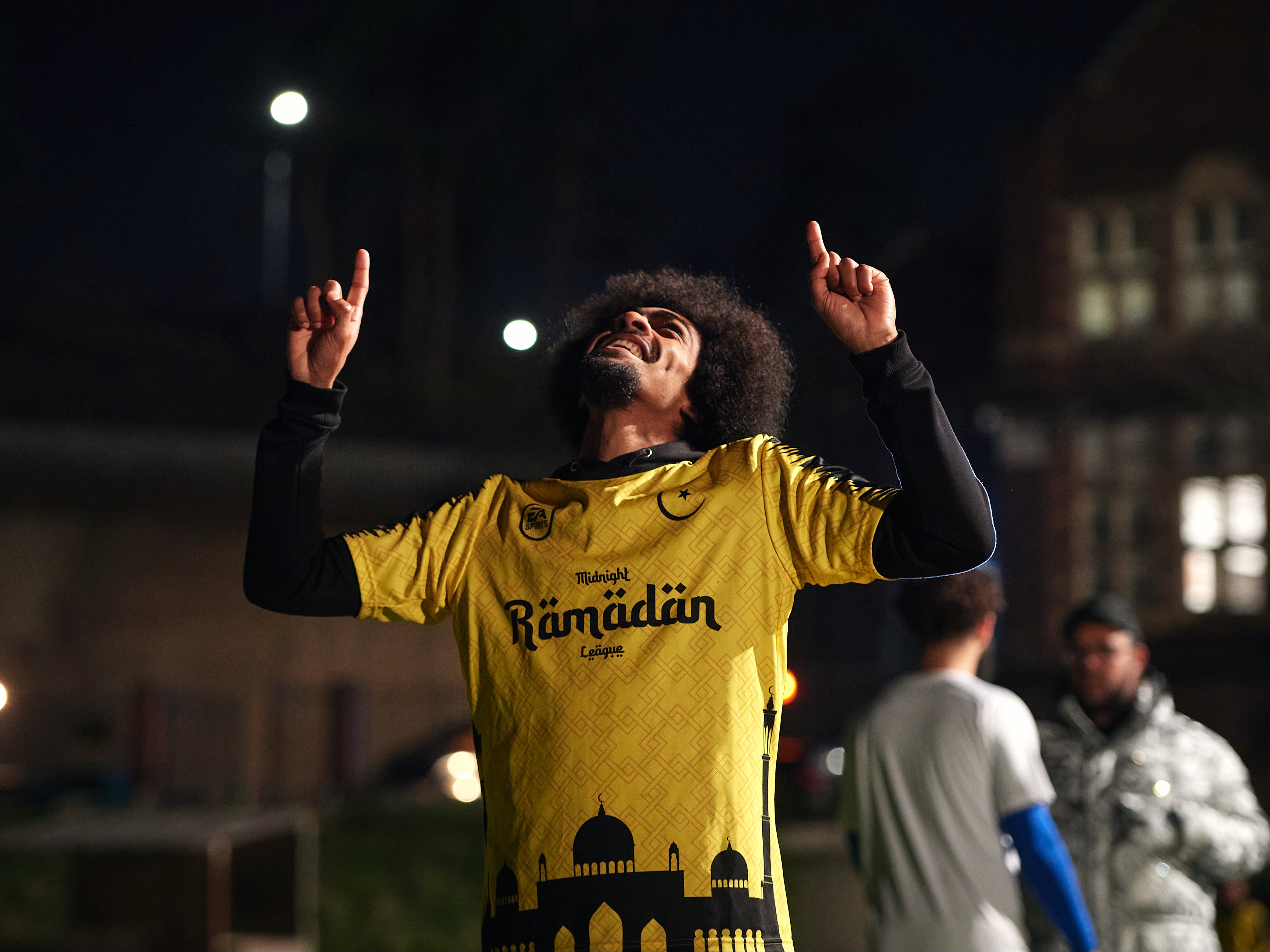 Hamza Choudhury is helping to promote the Midnight Ramadan League