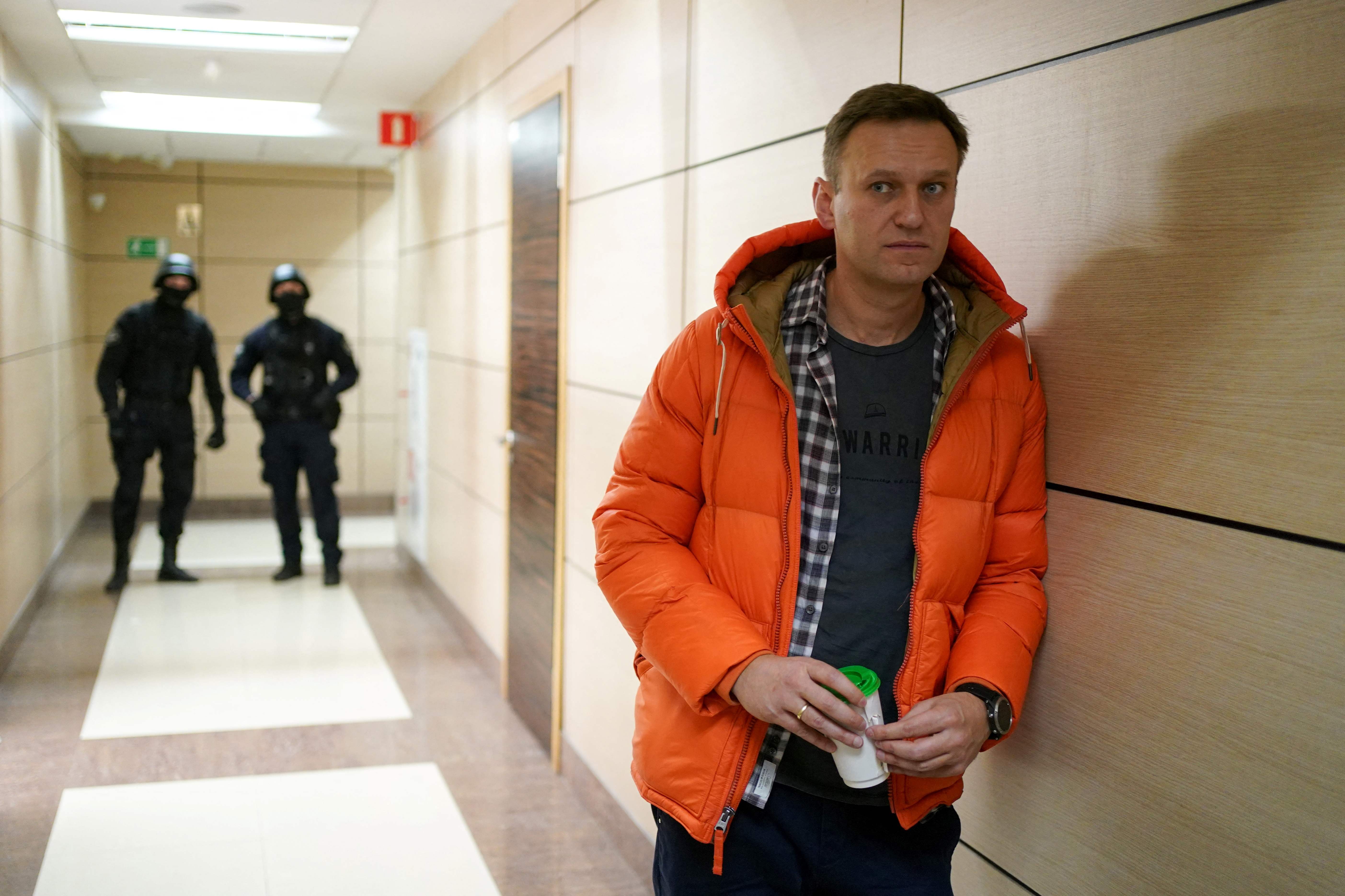 Russian opposition leader Alexei Navalny