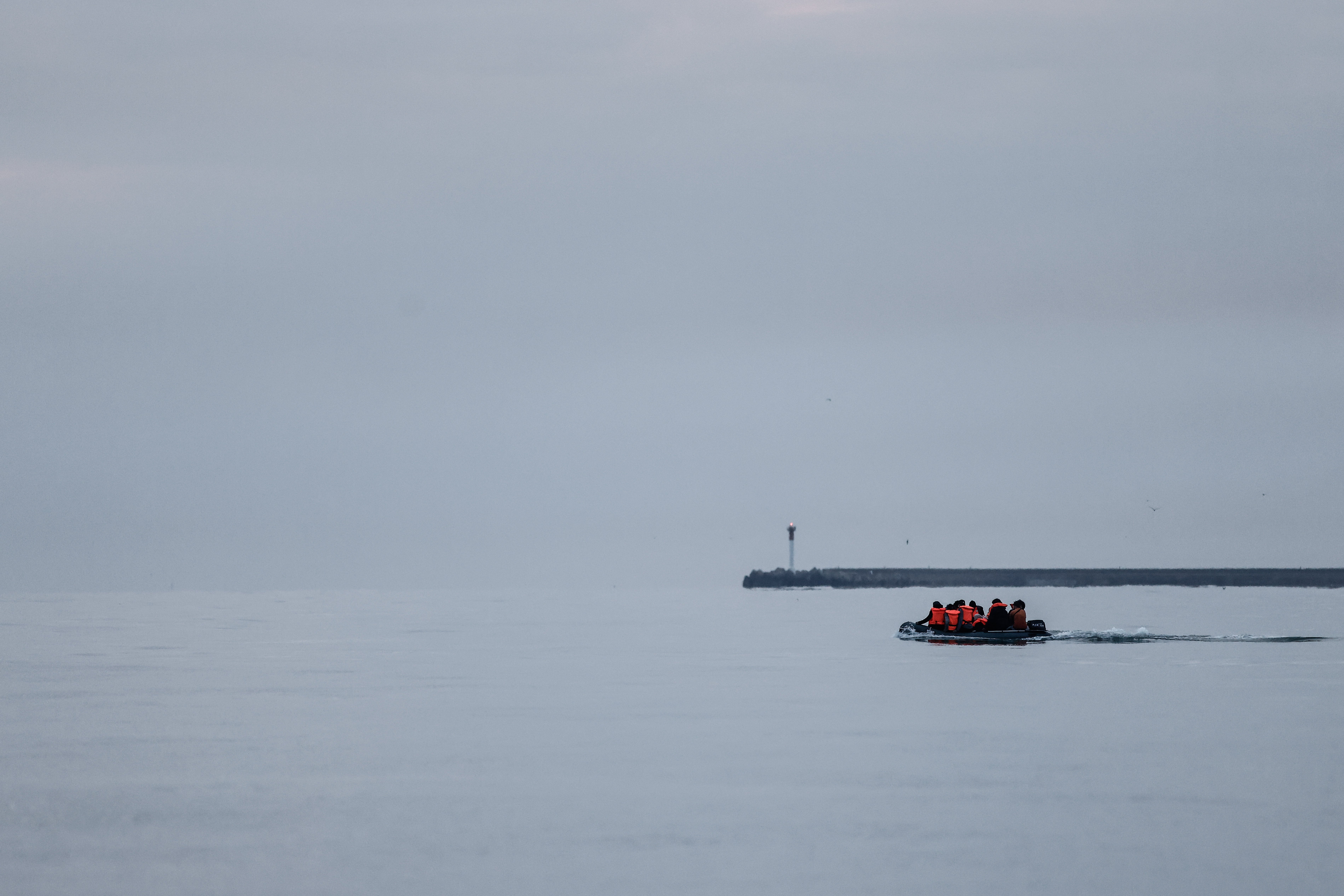 More than 3,000 men, women and children have made the trip in small boats since January