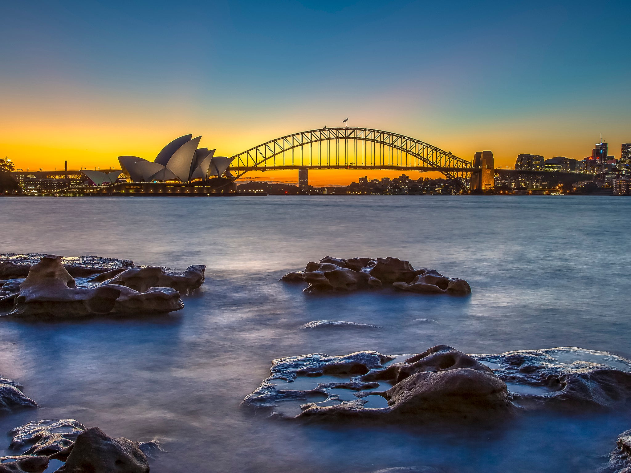 Sydney still seems a long way away for British visitors