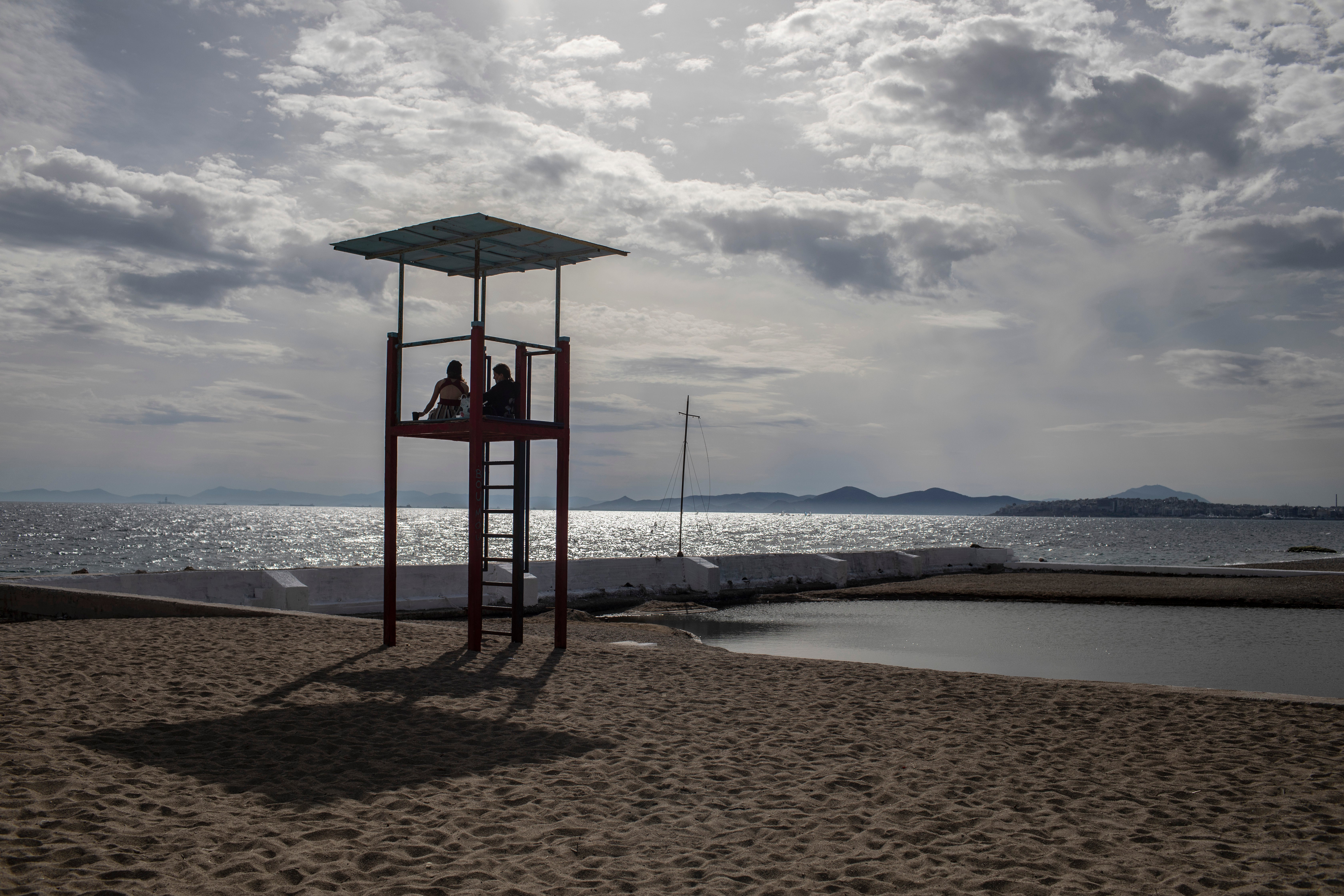 Virus Outbreak Greece Easter Travel