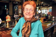 Worth drinking to: UK’s oldest landlady toasts 50 years at Manchester’s legendary Peveril of the Peak pub