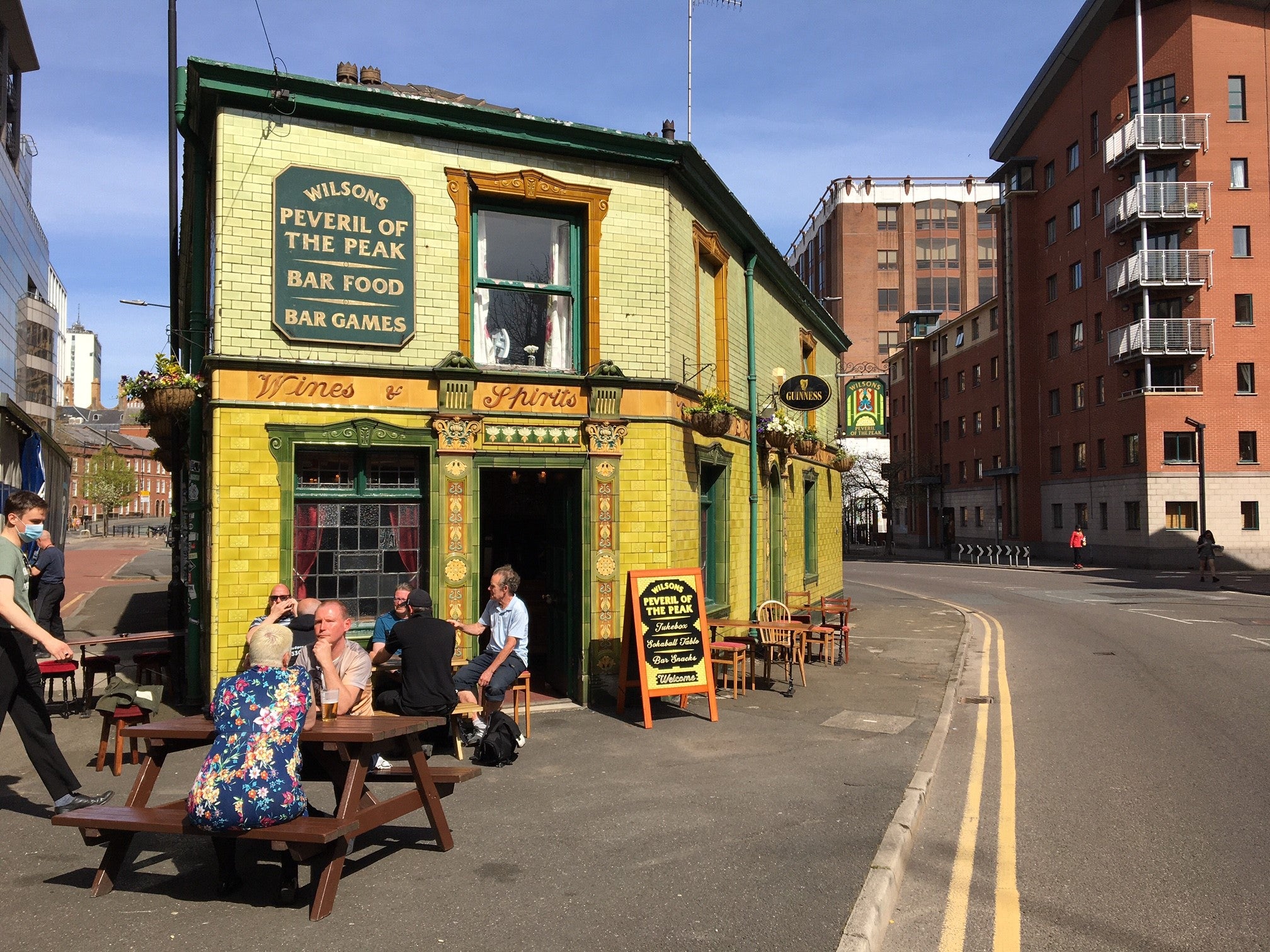 The Peveril Of The Peak pub in Manchester