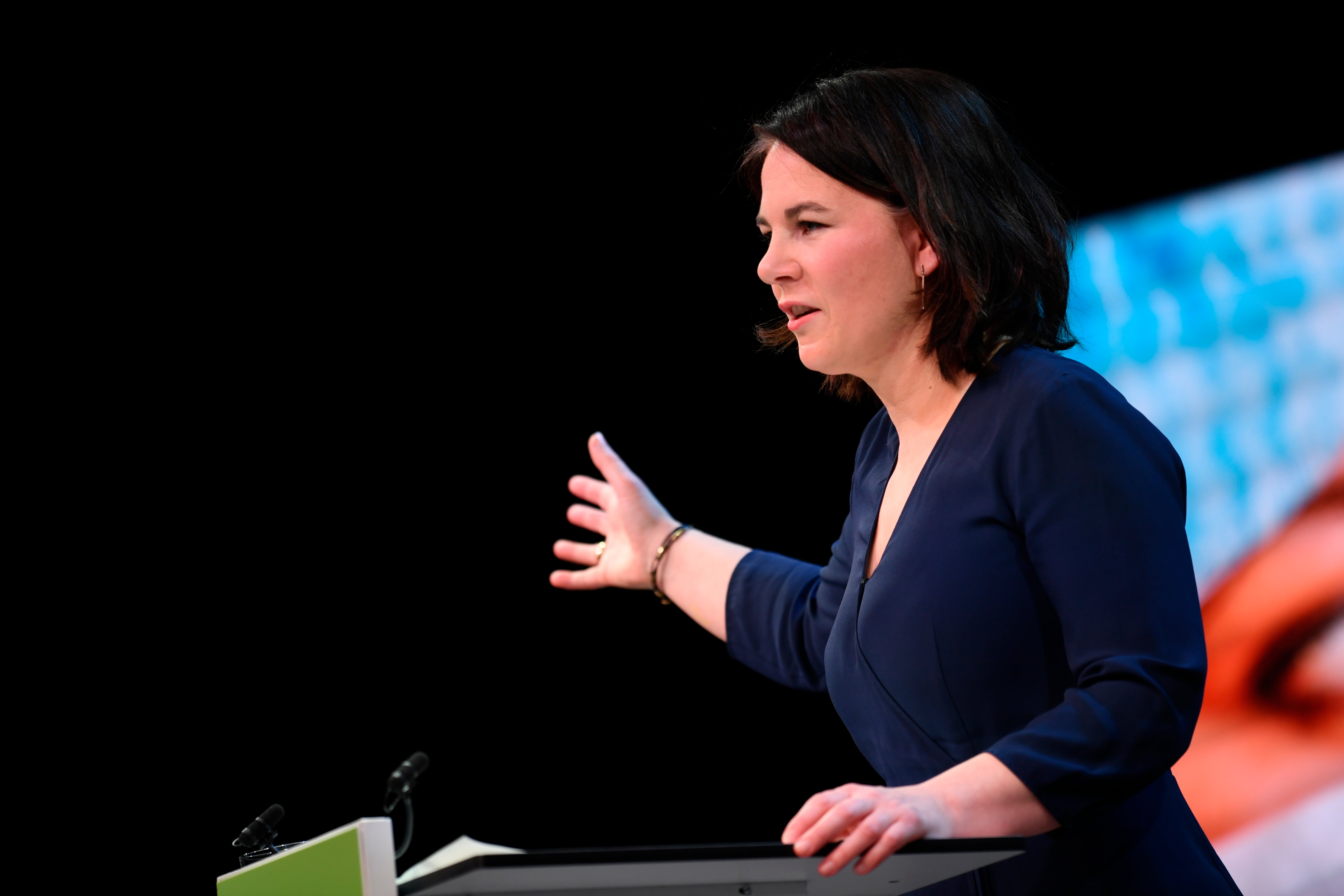 German Green candidate Annalena Baerbock